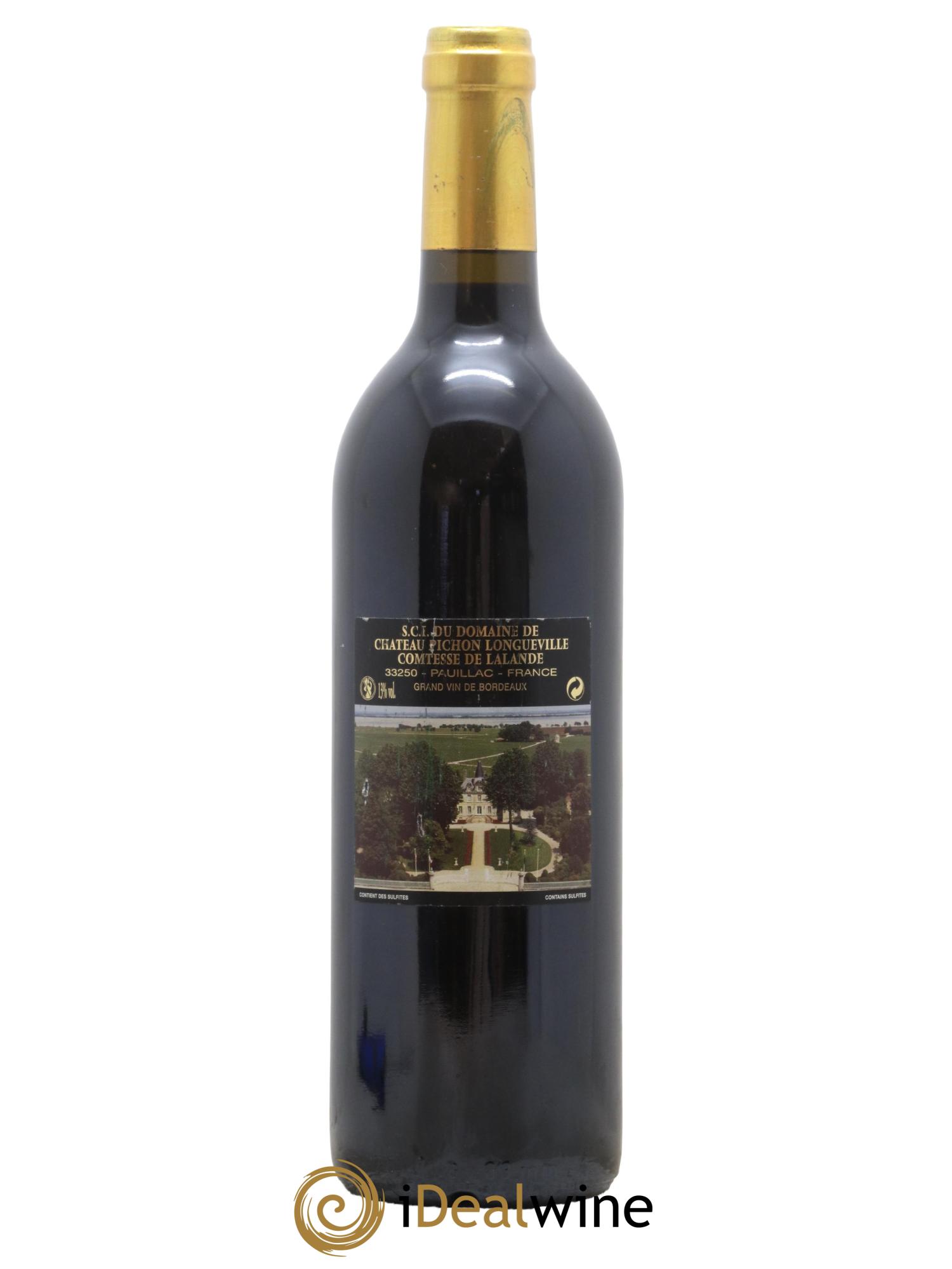 Château Pichon Longueville Comtesse de Lalande 2ème Grand Cru Classé 2005 - Lot de 1 bouteille - 1