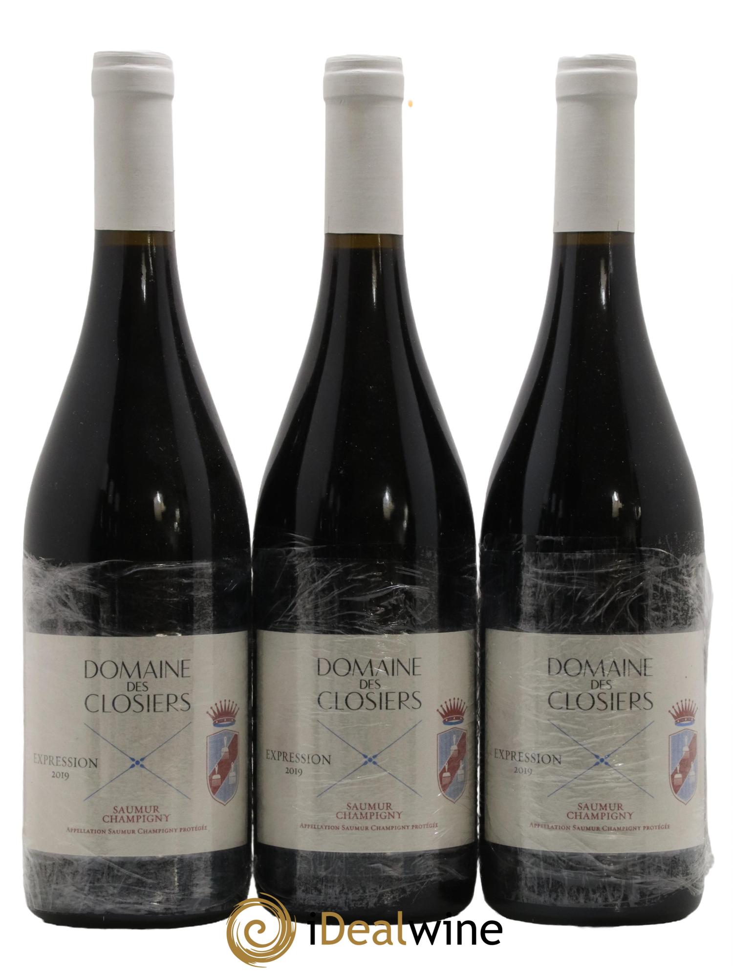 Saumur-Champigny Expression Domaine des Closiers 2019 - Lot de 6 bouteilles - 1