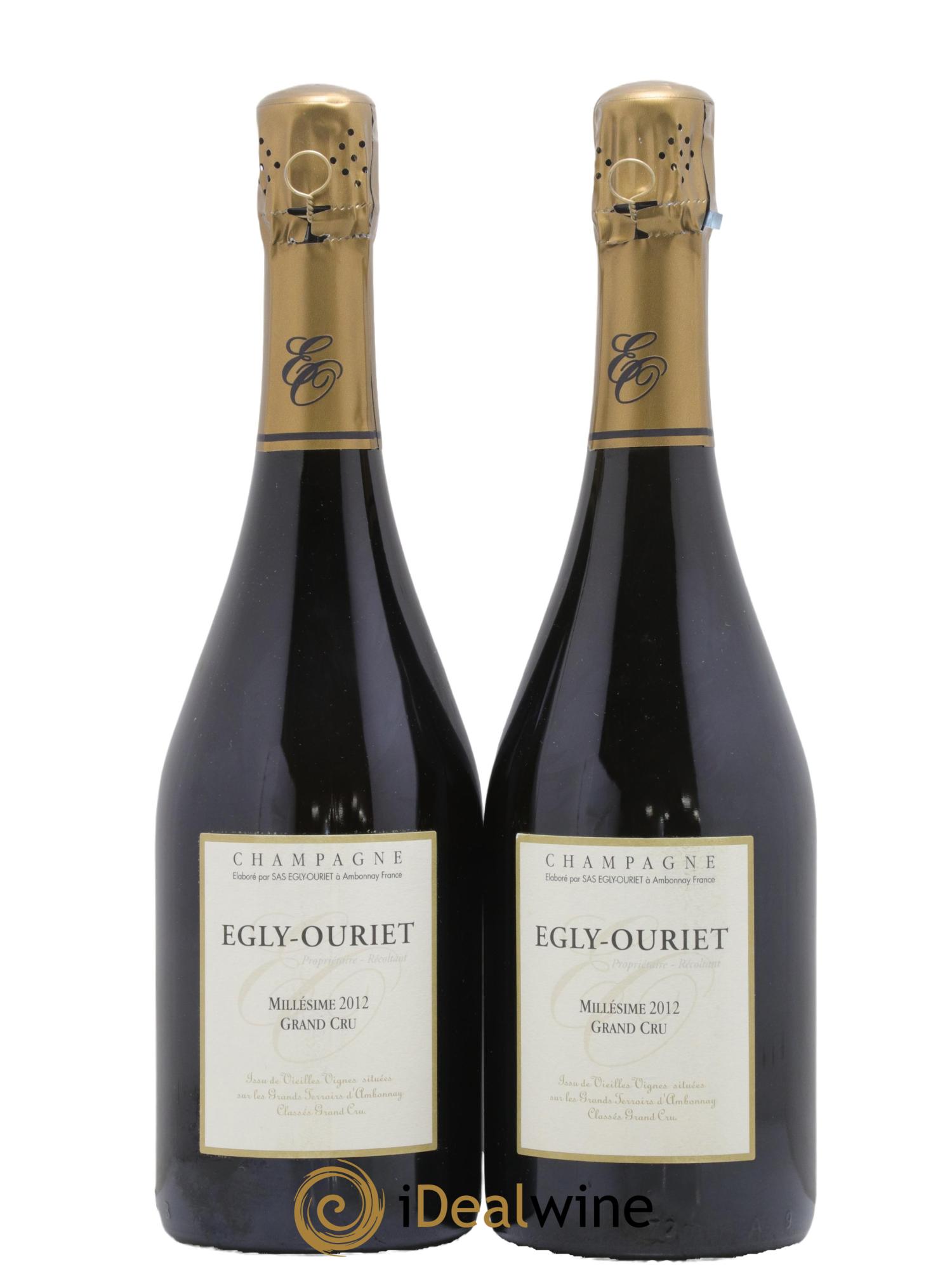 Grand Cru Brut Egly-Ouriet 2012 - Lot de 2 bouteilles - 0
