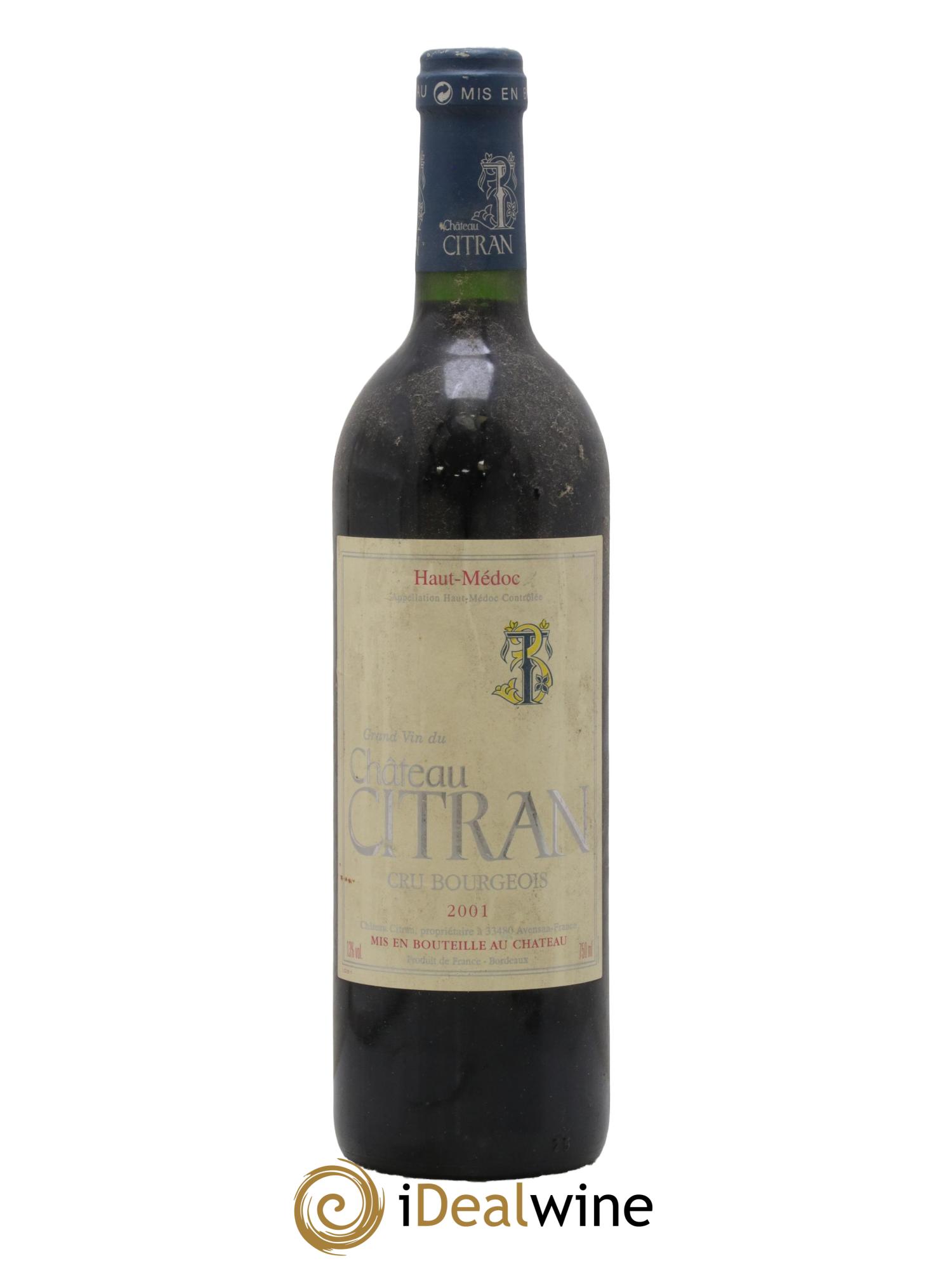 Château Citran Cru Bourgeois 2001 - Lotto di 1 bottiglia - 0