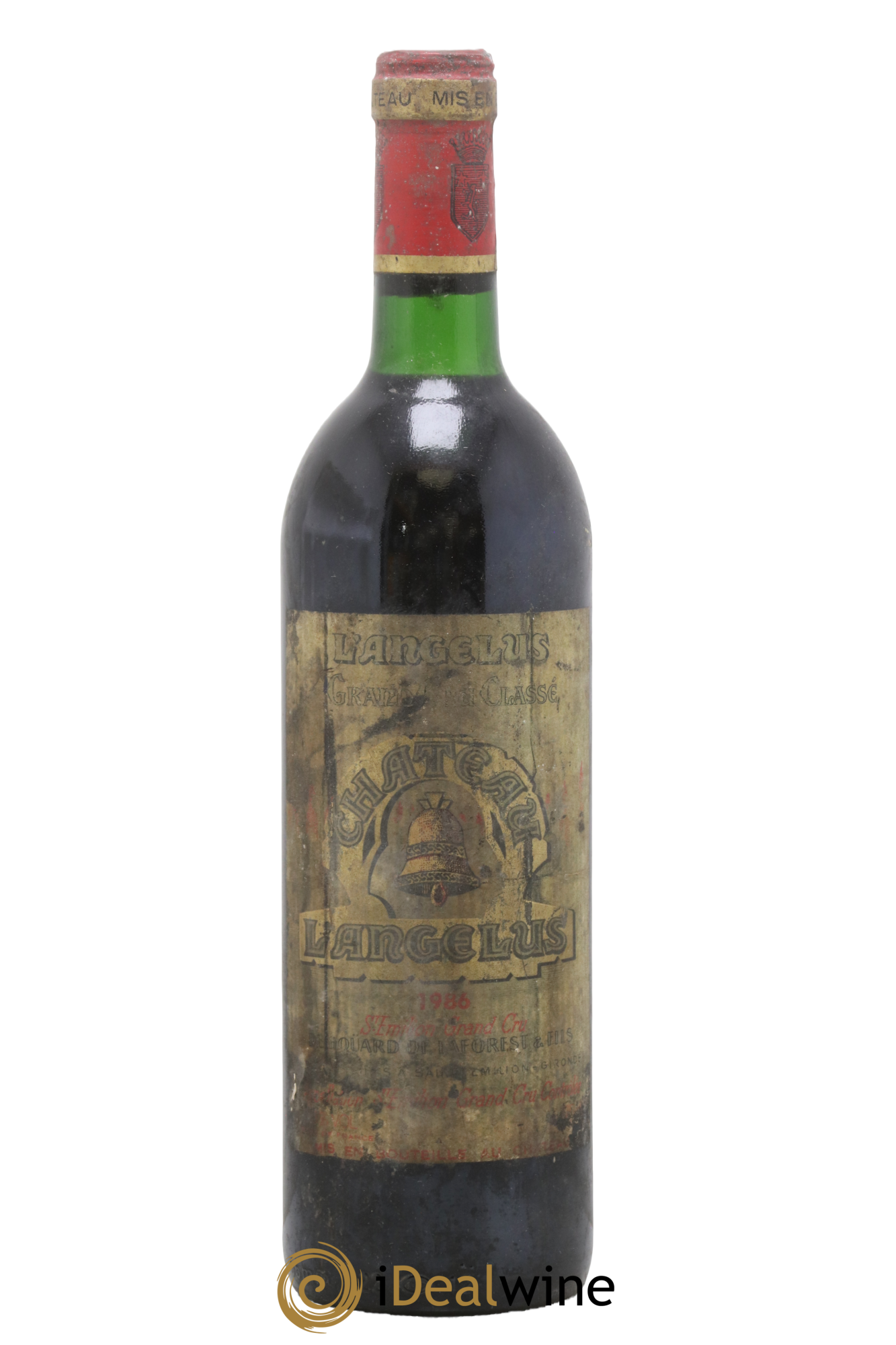 Château Angélus 1er Grand Cru Classé A 1986 - Lotto di 1 bottiglia - 0
