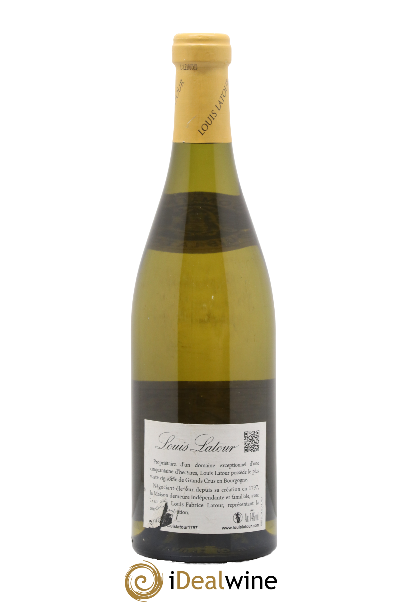 Corton-Charlemagne Grand Cru Louis Latour 2017 - Lot de 1 bouteille - 1