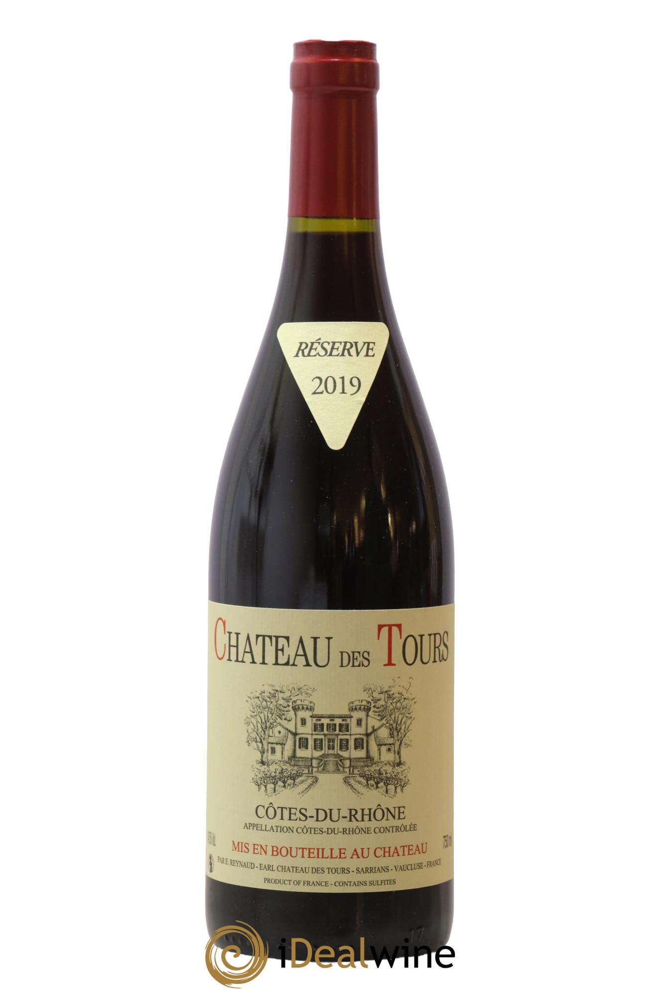 Côtes-du-Rhône Château des Tours Emmanuel Reynaud 2019 - Posten von 1 Flasche - 0