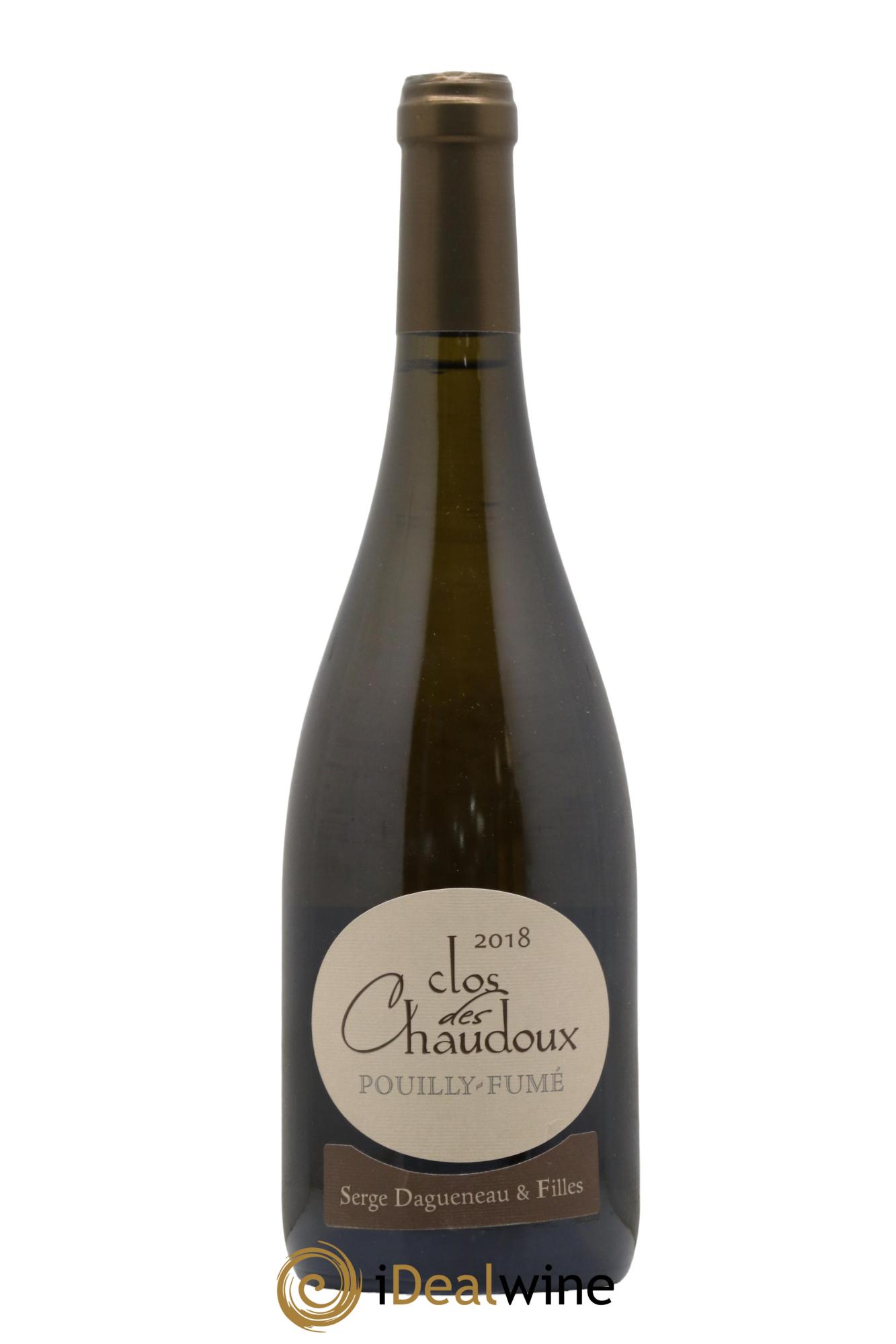 Pouilly-Fumé Clos des Chaudoux Serge Dagueneau & Filles 2018 - Lot de 1 bouteille - 0