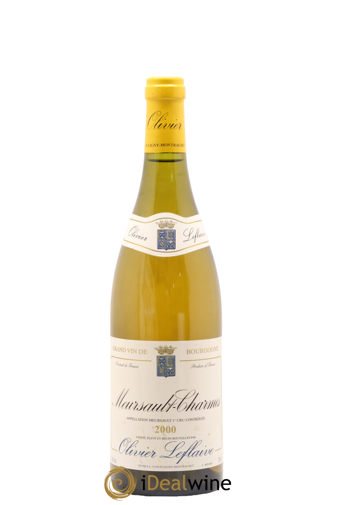 Meursault 1er Cru Charmes Olivier Leflaive 2000 - Lot de 1 bouteille - 0