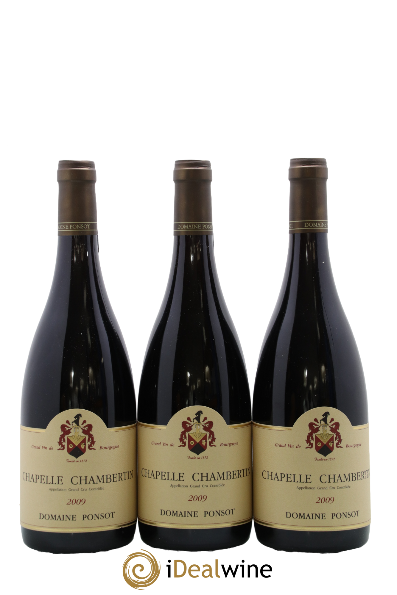 Chapelle-Chambertin Grand Cru Ponsot (Domaine) 2009 - Posten von 6 Flaschen - 2