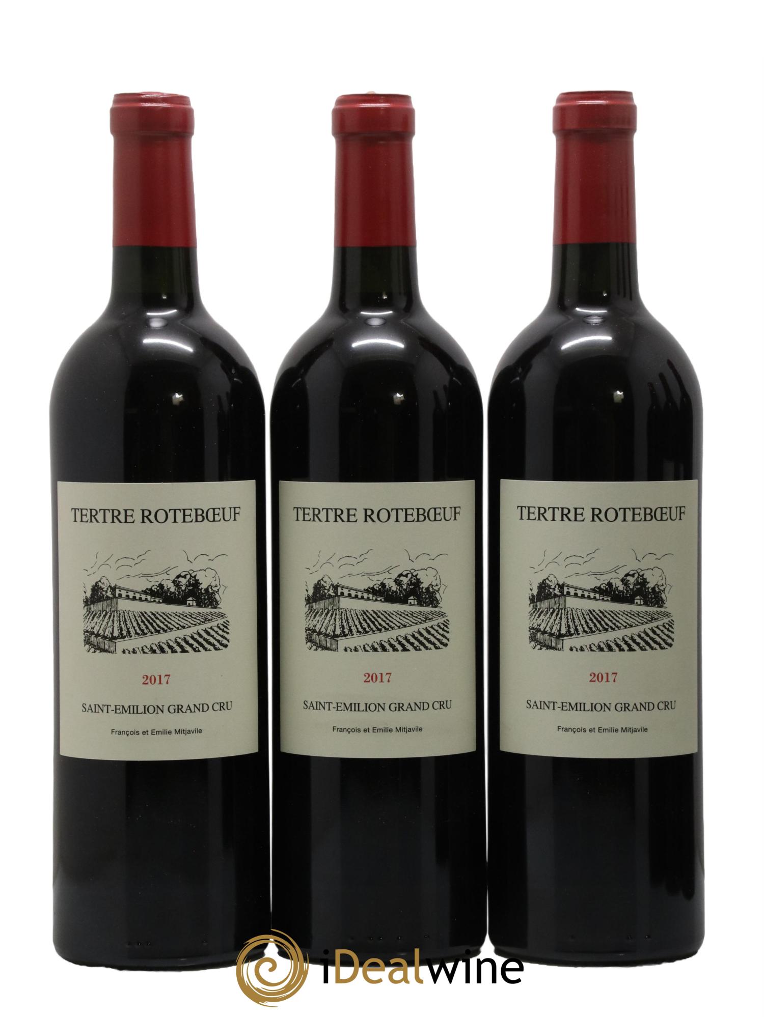 Château Tertre Roteboeuf 2017 - Lot of 6 bottles - 1