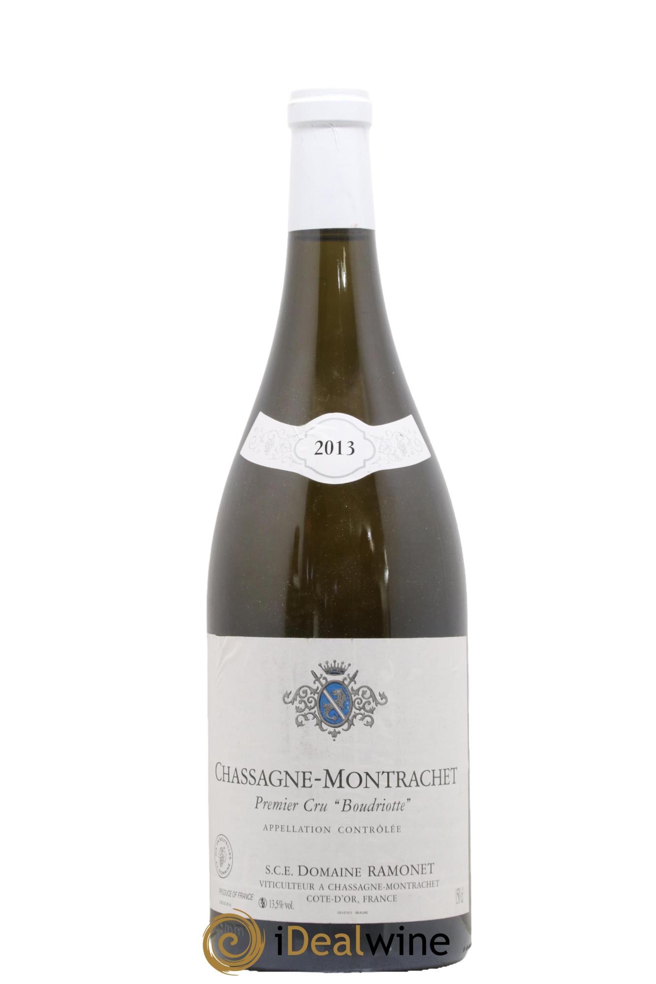 Chassagne-Montrachet 1er Cru Boudriotte Ramonet (Domaine) 2013 - Lot de 1 magnum - 0