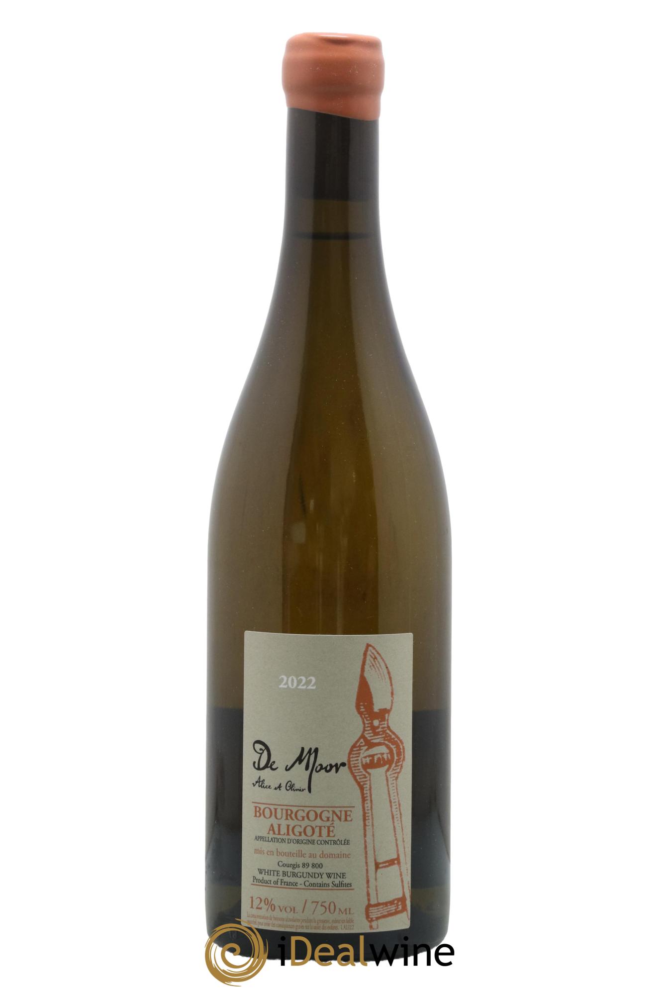 Bourgogne Aligoté Alice et Olivier De Moor 2022 - Lot de 1 bouteille - 0