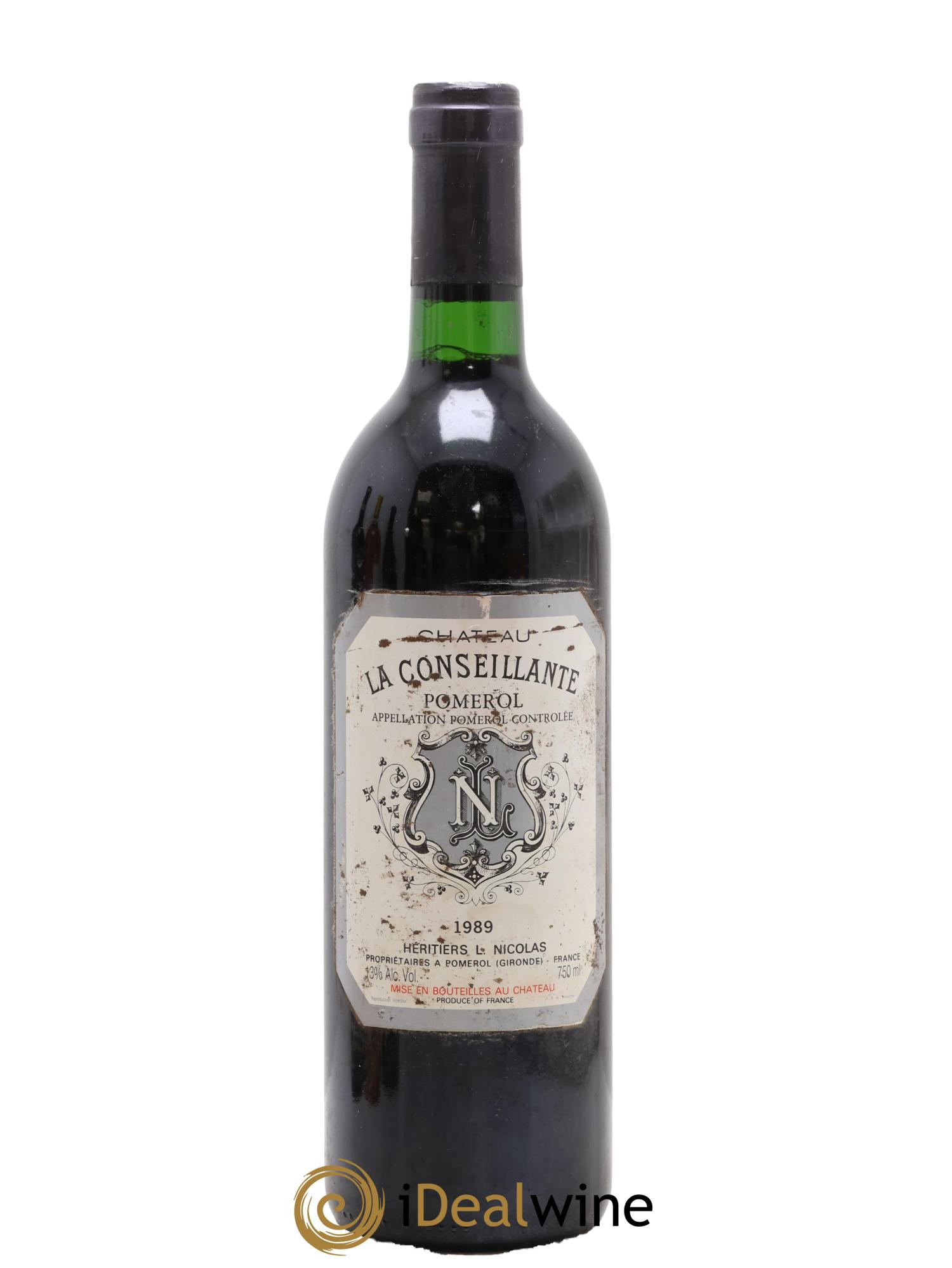 Château la Conseillante 1989 - Posten von 1 Flasche - 0