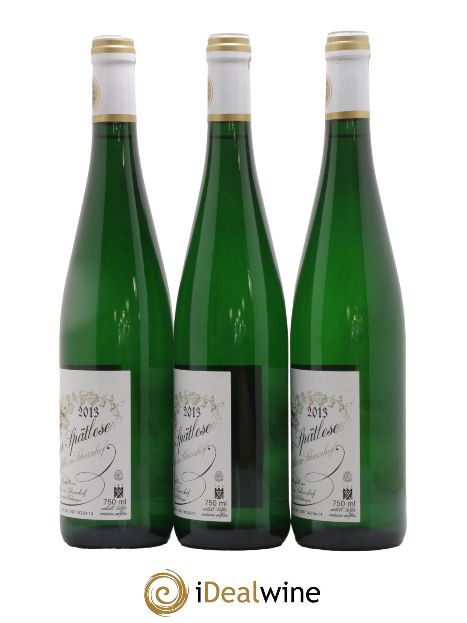 Riesling Scharzhofberger Spatlese Egon Muller 2013 - Posten von 3 Flaschen - 1