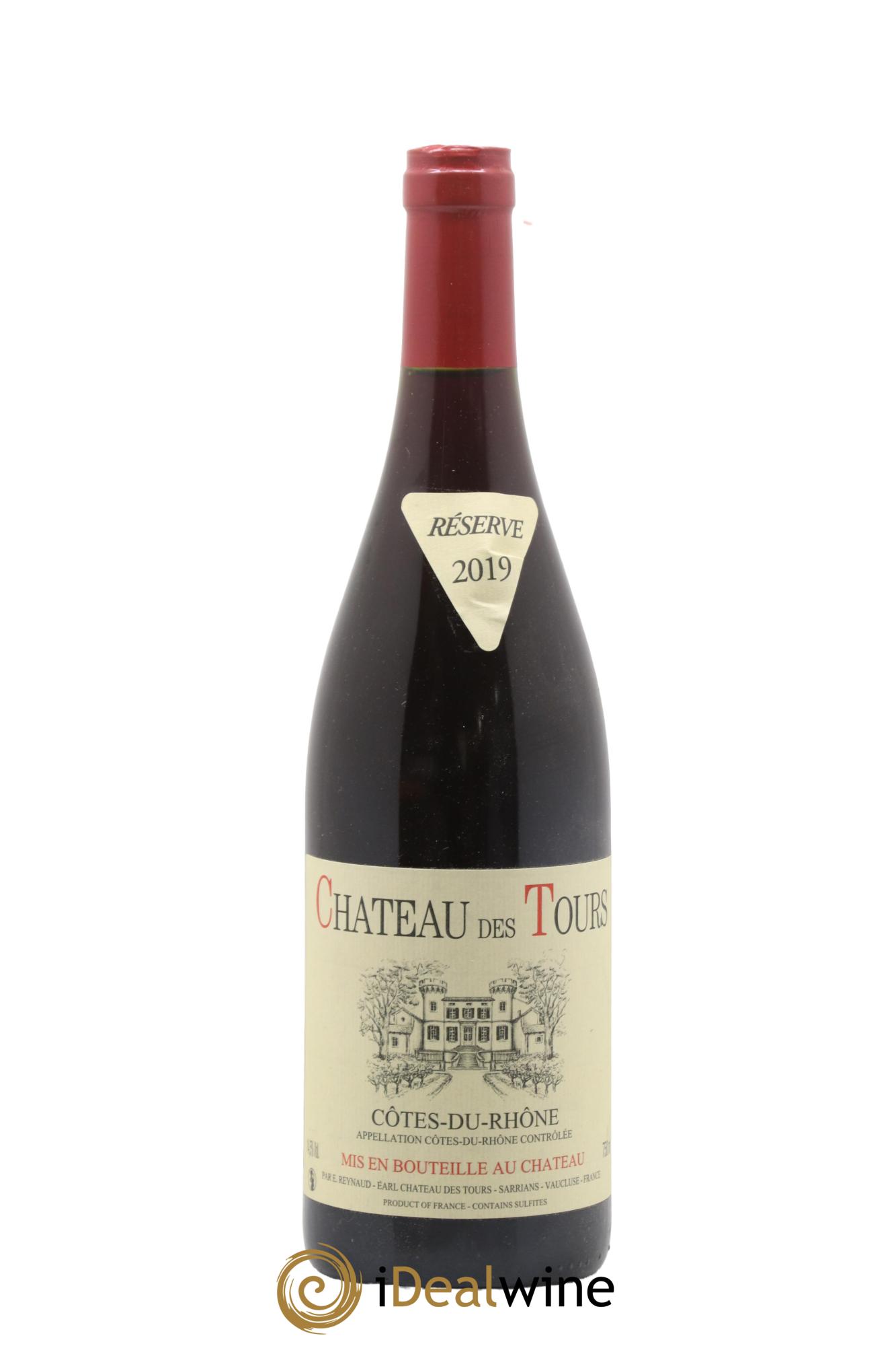 Côtes-du-Rhône Château des Tours Emmanuel Reynaud 2019 - Posten von 1 Flasche - 0