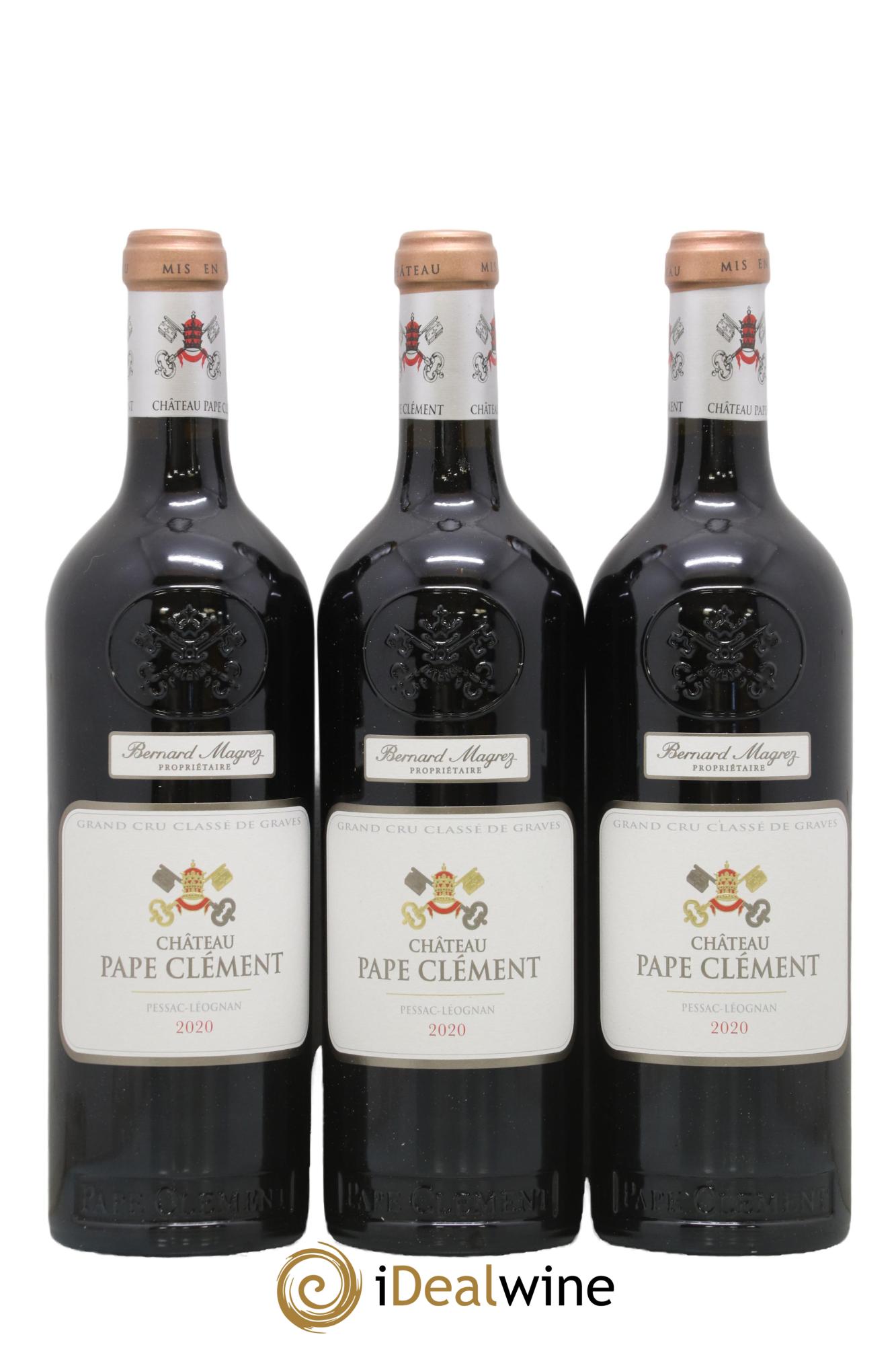Château Pape Clément Cru Classé de Graves 2020 - Lot de 3 bouteilles - 0