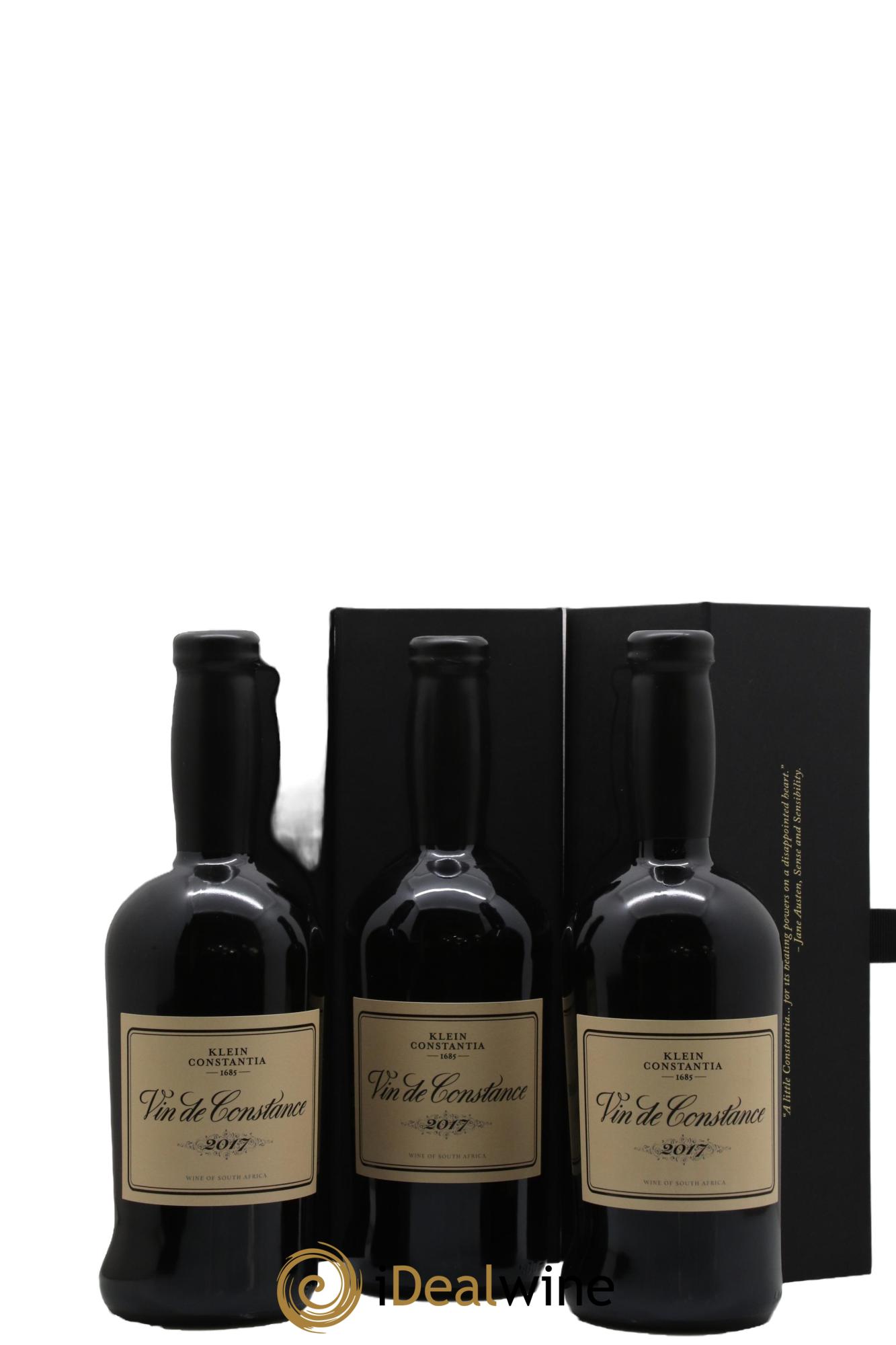 Vin de Constance Klein Constantia L. Jooste 2017 - Lot de 3 format 50cls - 0