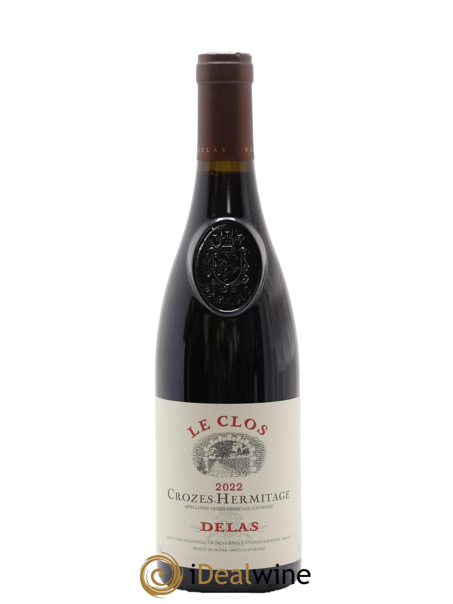Crozes-Hermitage Le Clos Delas Frères 2022 - Lot of 1 bottle - 0