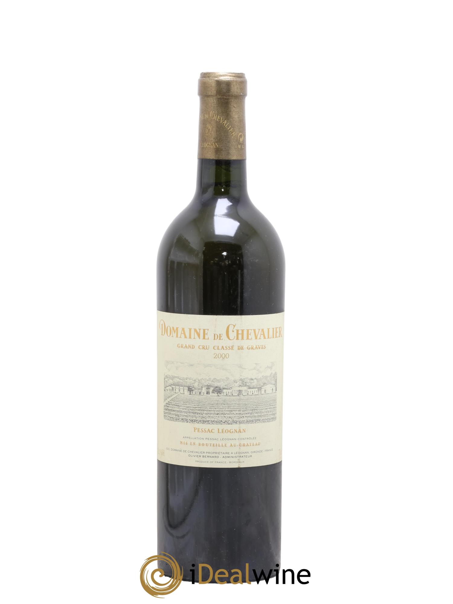Domaine de Chevalier Cru Classé de Graves 2000 - Lot de 1 bouteille - 0