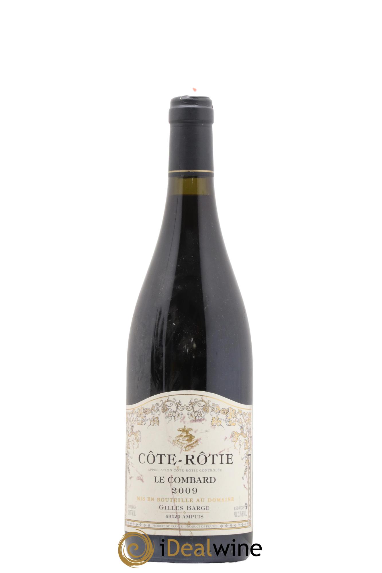 Côte-Rôtie Le Combard Barge (Domaine) 2009 - Lot of 1 bottle - 0