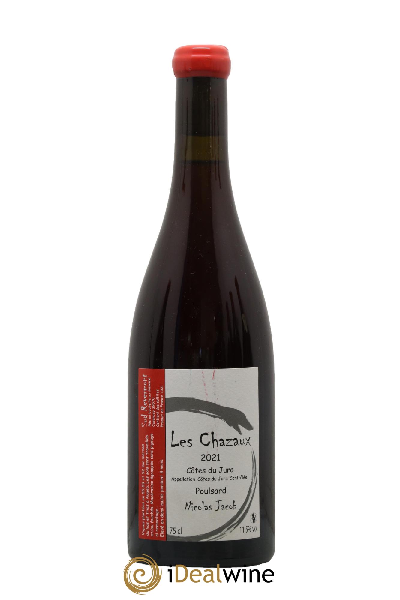 Côtes du Jura Poulsard Les Chazaux Nicolas Jacob 2021 - Lot de 1 bouteille - 0