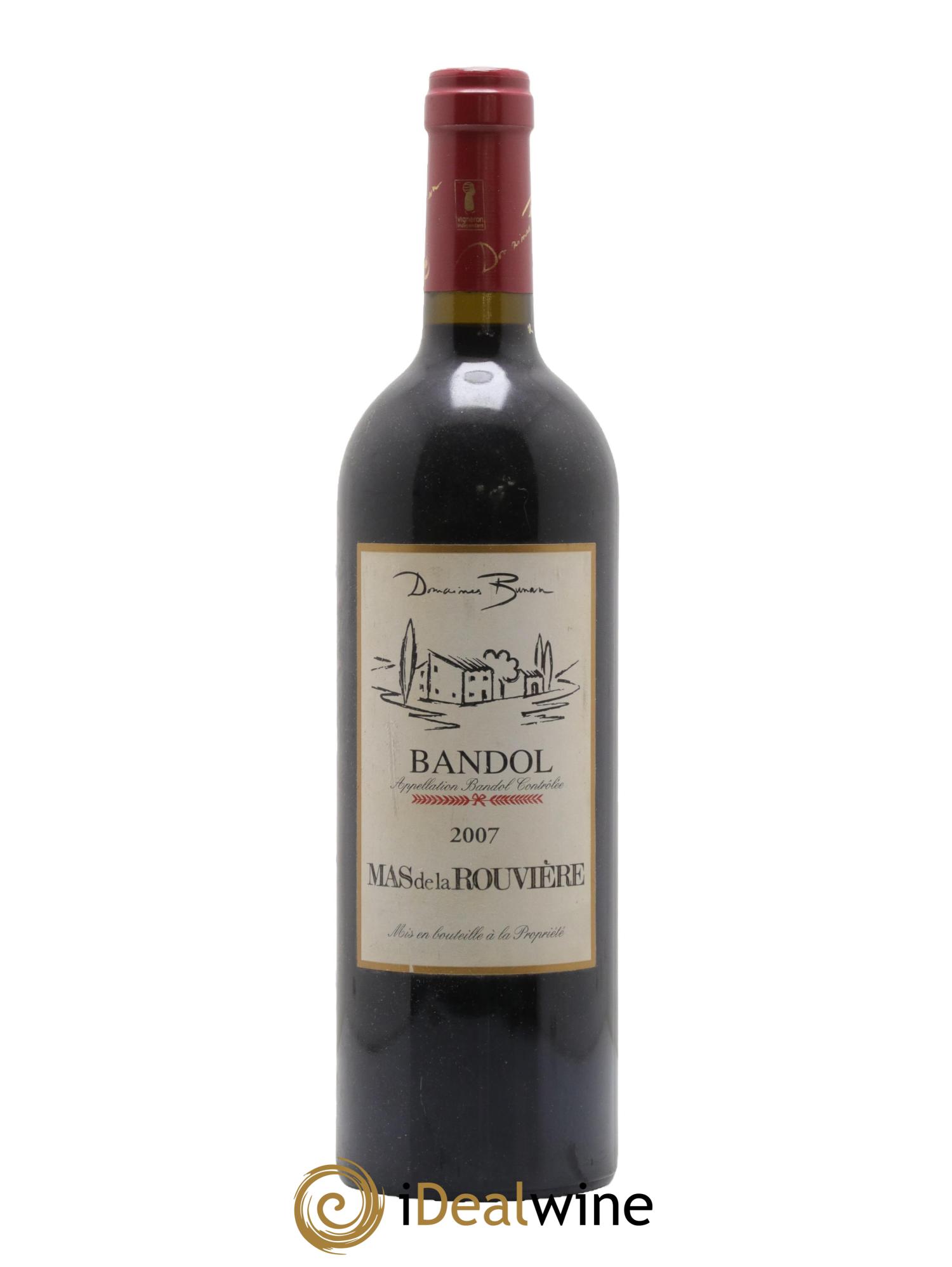 Bandol Mas La Rouvière Domaine Bunan 2007 - Lot de 1 bouteille - 0