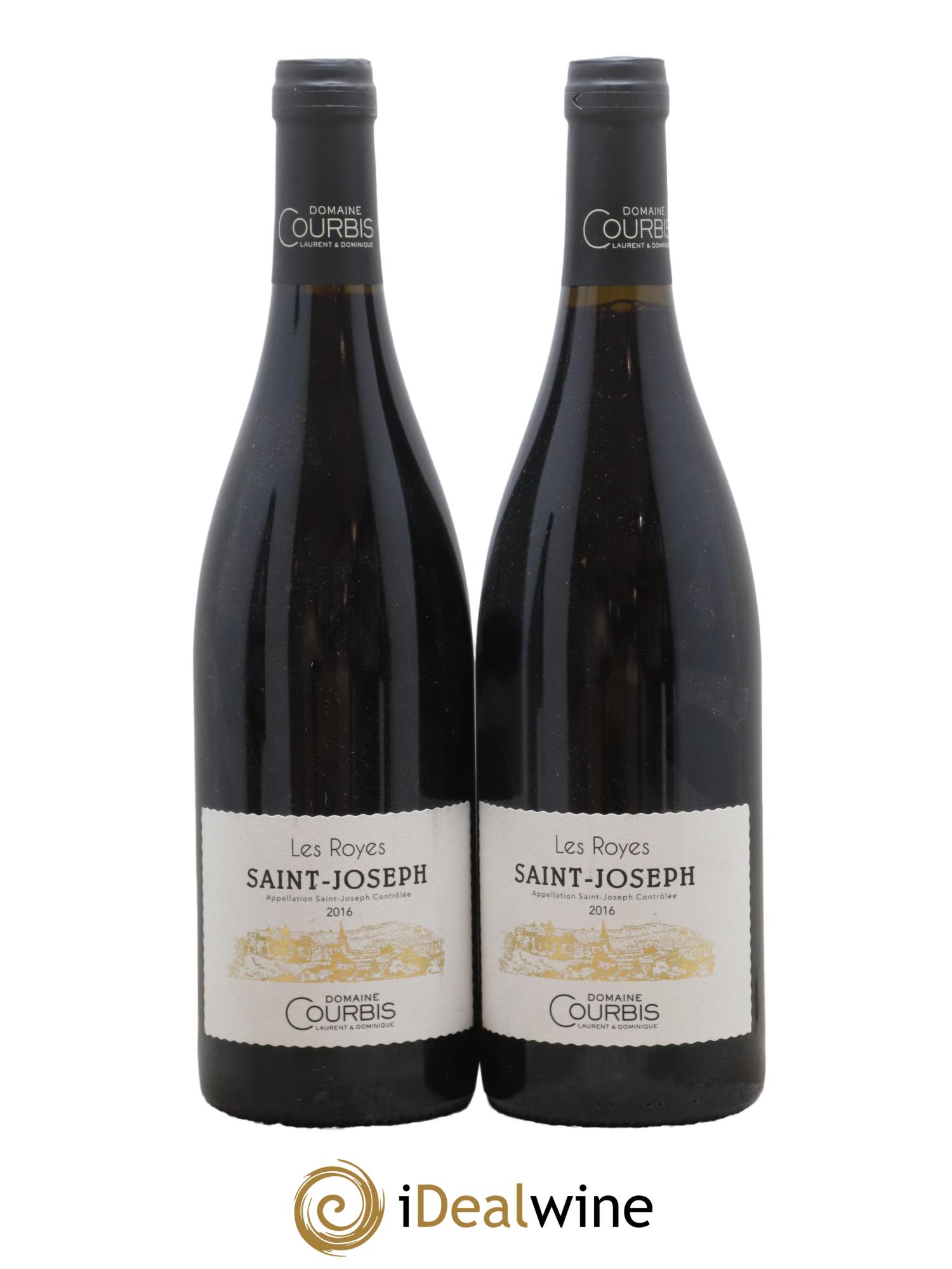 Saint-Joseph Les Royes Domaine Courbis 2016 - Lot de 2 bouteilles - 0