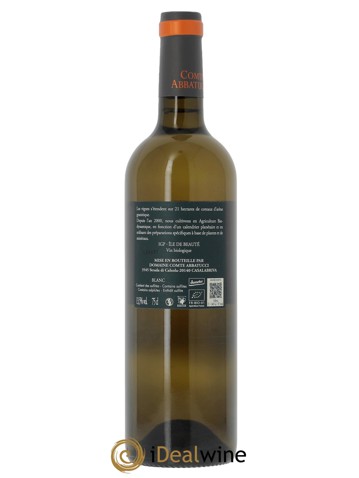 Vin de France Faustine Vieilles Vignes Comte Abbatucci (Domaine) 2025 - Lot de 1 bouteille - 1