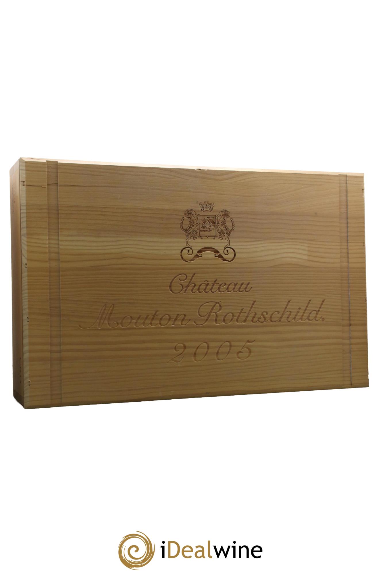 Château Mouton Rothschild 1er Grand Cru Classé 2005 - Lot of 6 bottles - 6