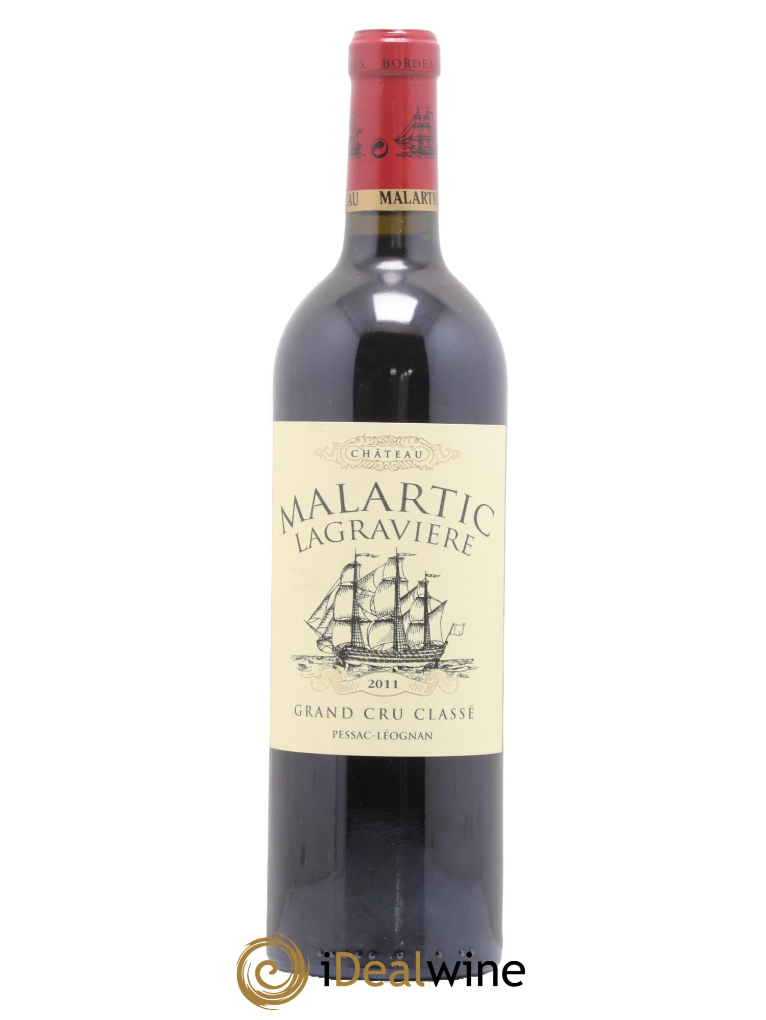 Château Malartic-Lagravière Cru Classé de Graves 2011 - Lot de 1 bouteille - 0
