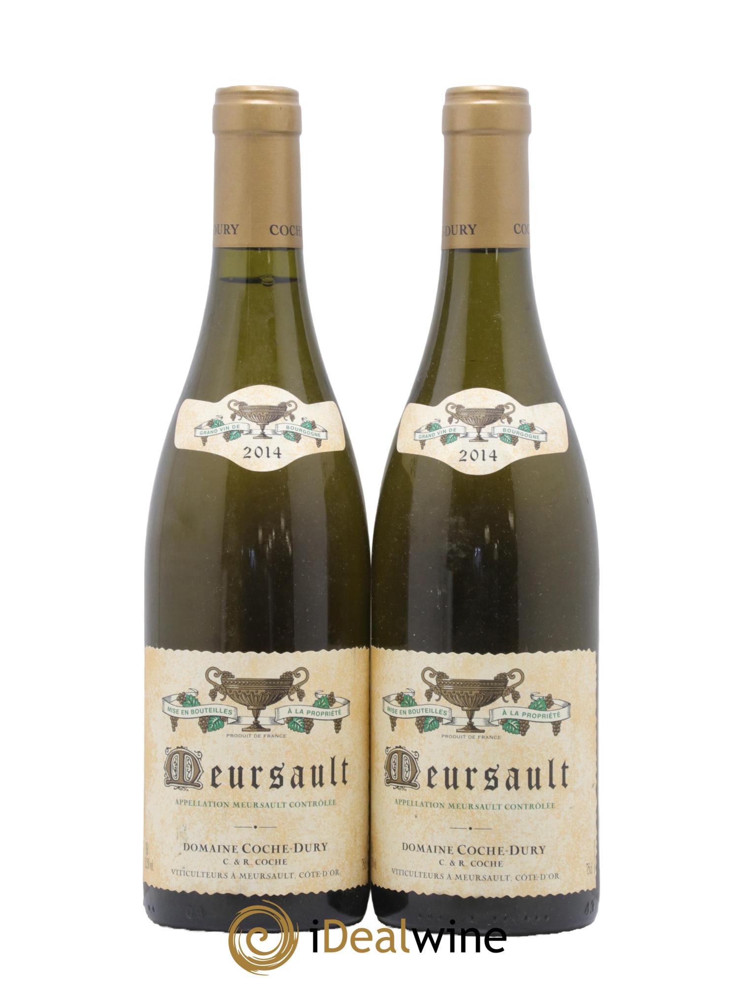 Meursault Coche Dury (Domaine) 2014 - Lotto di 2 bottiglie - 0