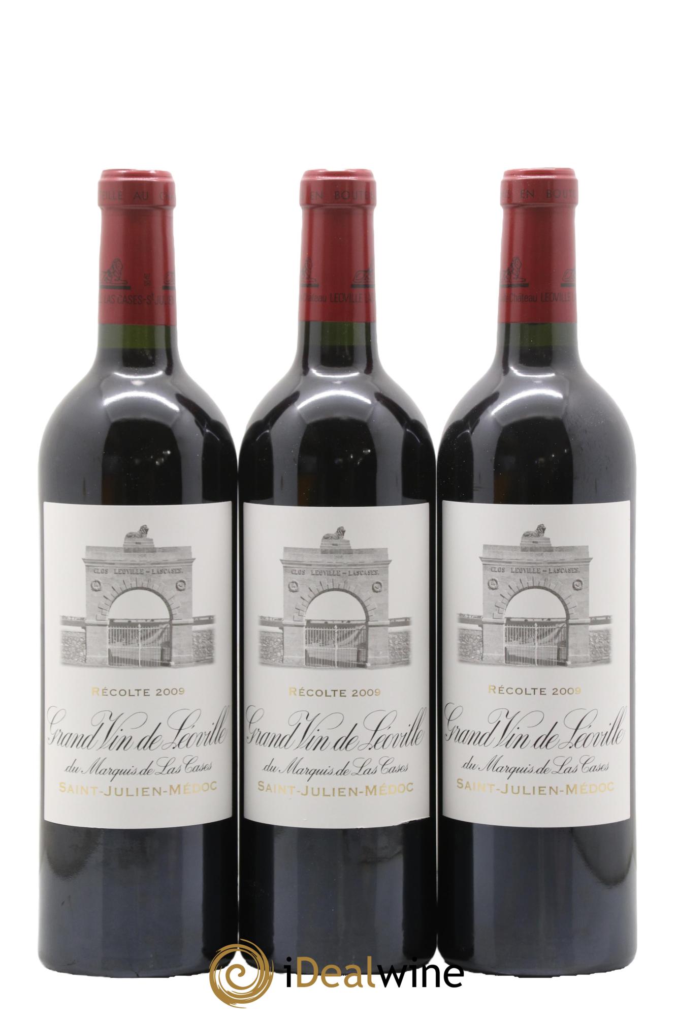 Château Léoville Las Cases 2ème Grand Cru Classé 2009 - Lotto di 6 bottiglie - 3