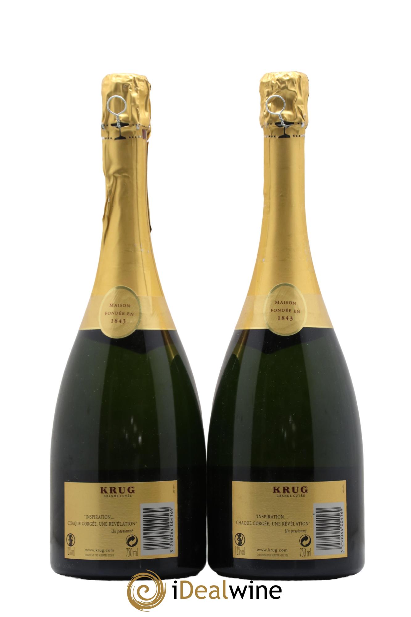 Grande Cuvée Brut Krug - Lot de 2 bouteilles - 1