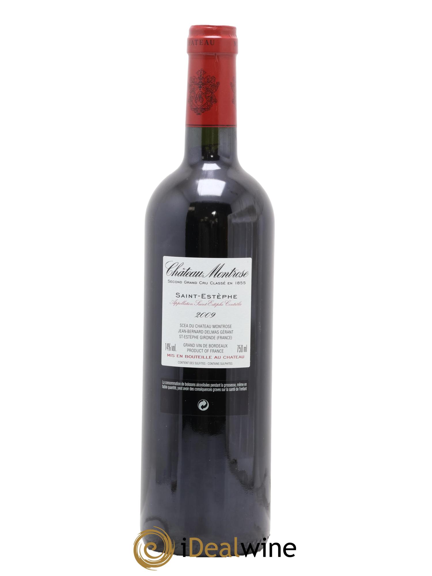 Château Montrose 2ème Grand Cru Classé 2009 - Lotto di 1 bottiglia - 1