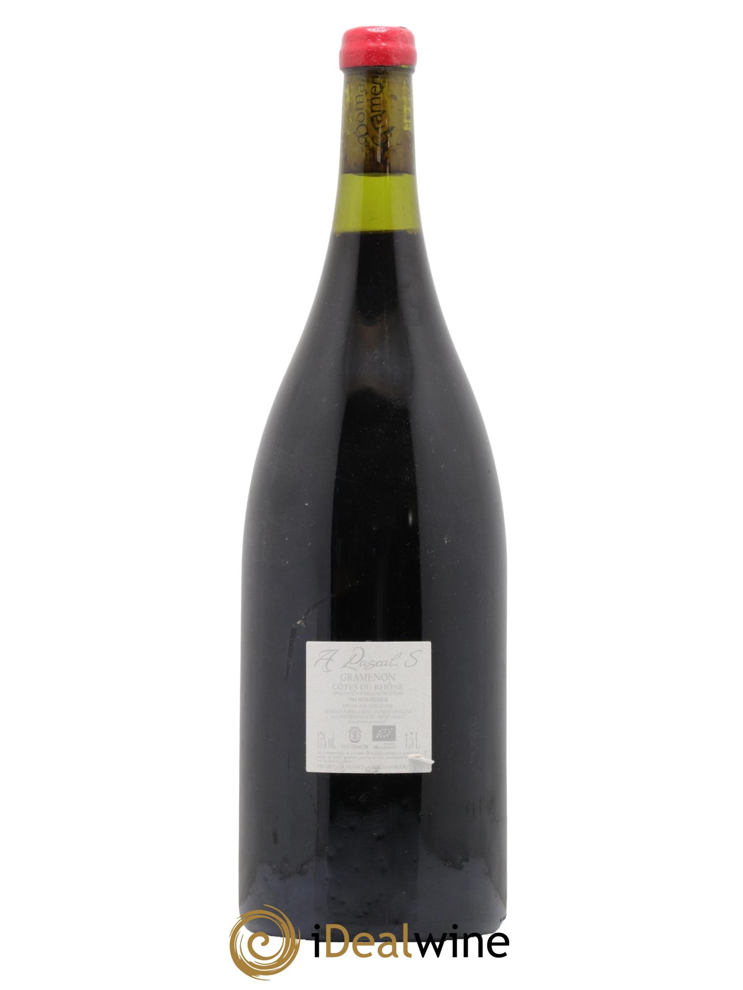 Côtes-du-Rhône A Pascal S. Gramenon (Domaine) 2019 - Lot de 1 magnum - 1