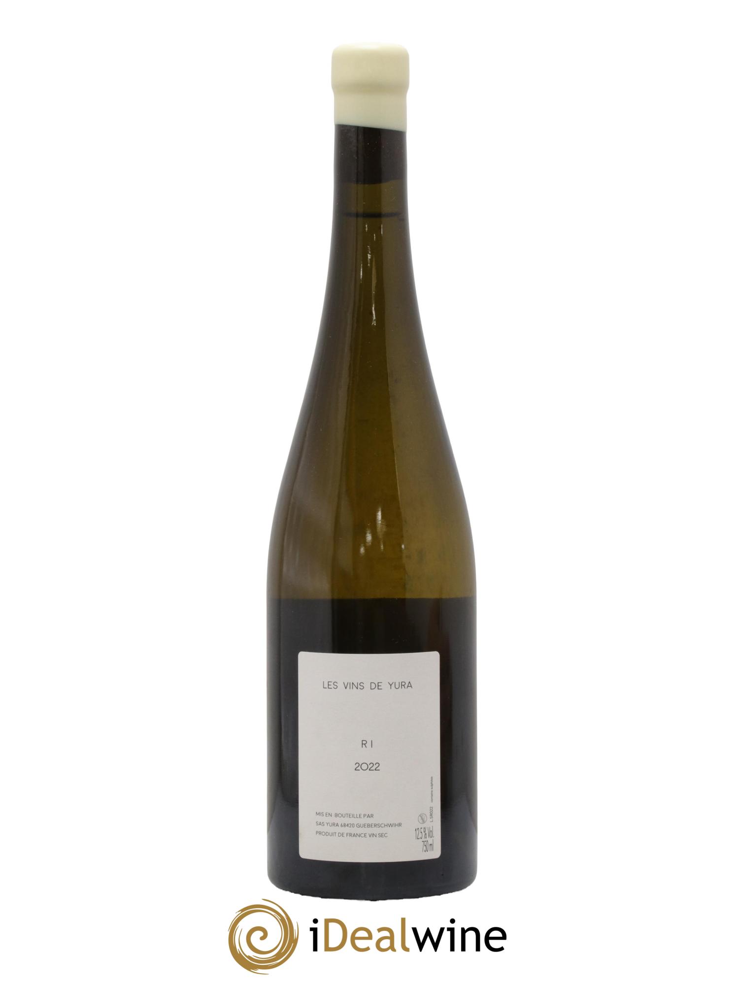 Alsace Le silence et la résonance Jintaro Yura 2022 - Lot de 1 bouteille - 1