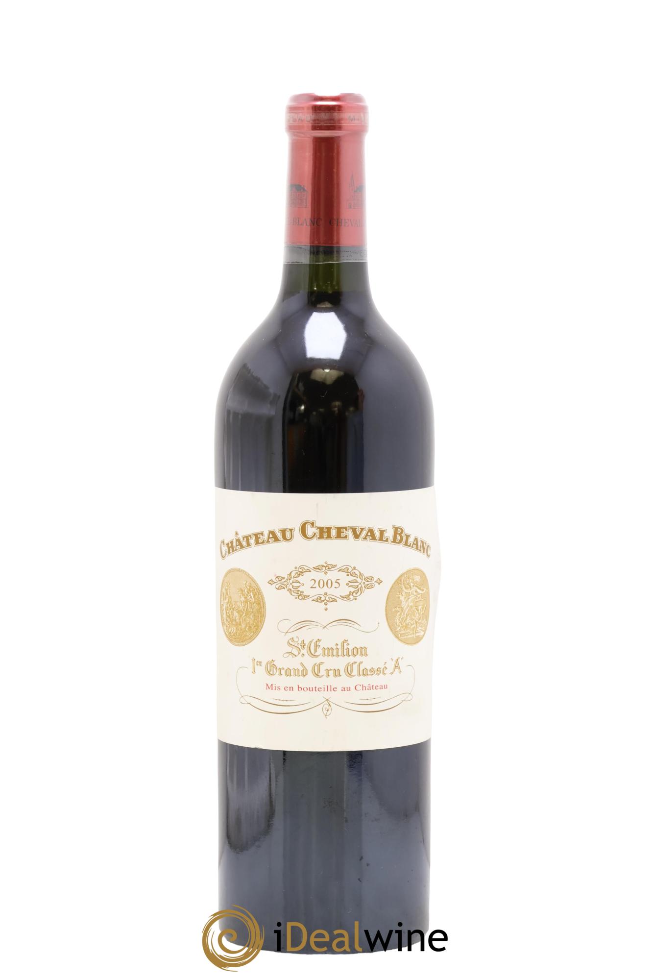 Château Cheval Blanc 1er Grand Cru Classé A 2005 - Lot de 1 bouteille - 0