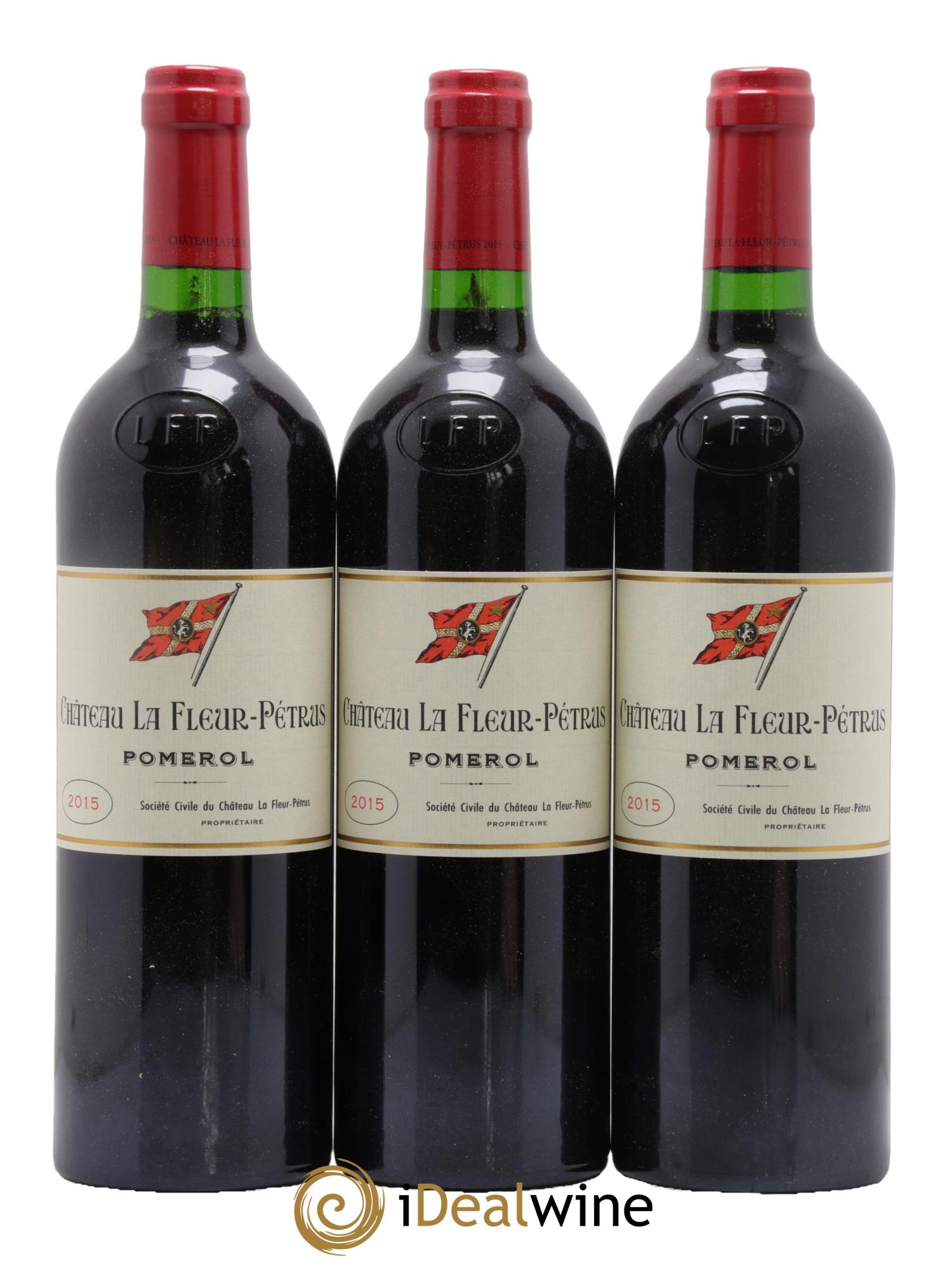 Château la Fleur Petrus 2015 - Lotto di 6 bottiglie - 1
