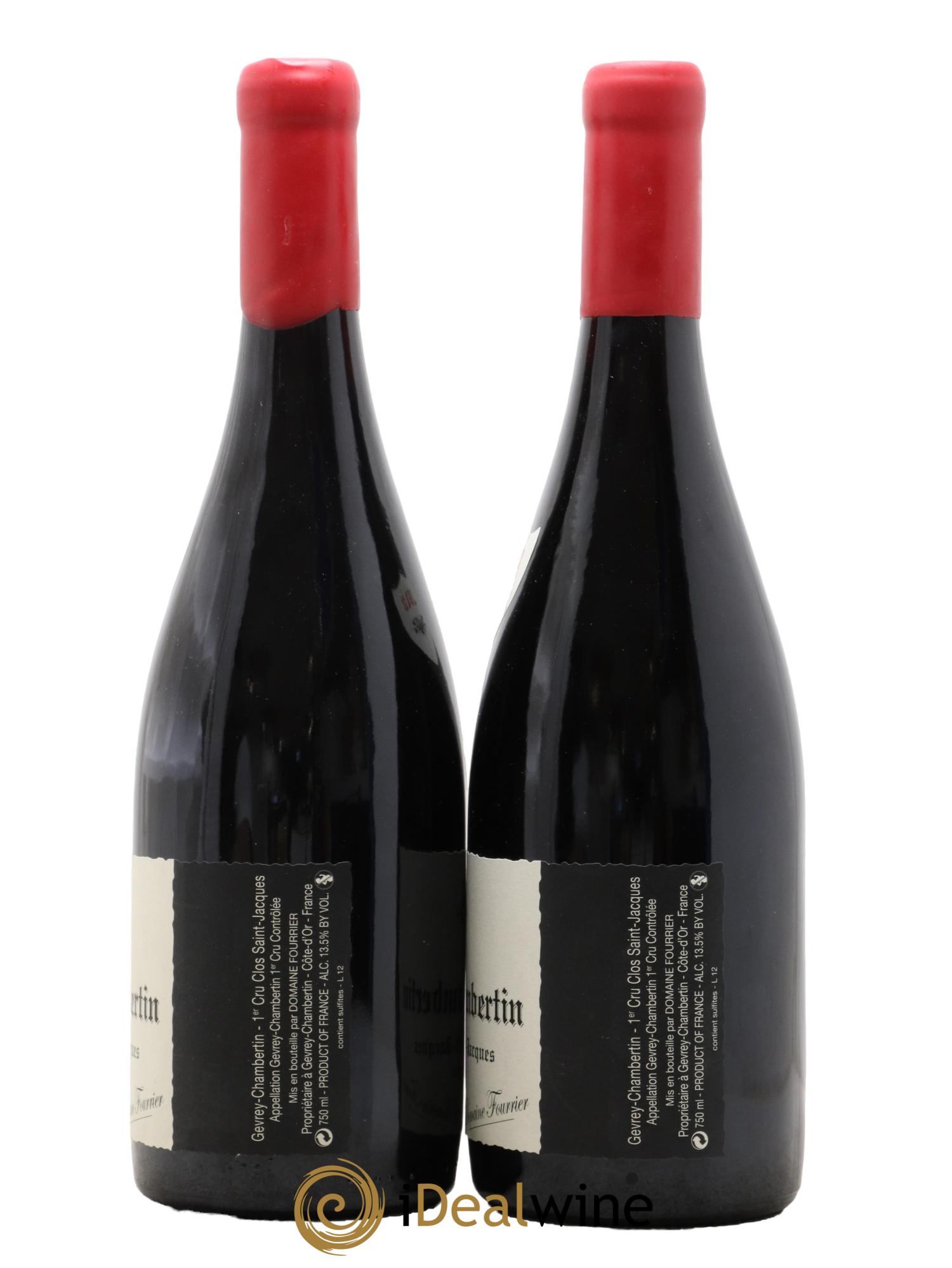Gevrey-Chambertin 1er Cru Clos Saint-Jacques Vieille Vigne Fourrier (Domaine) 2018 - Lot de 2 bouteilles - 1