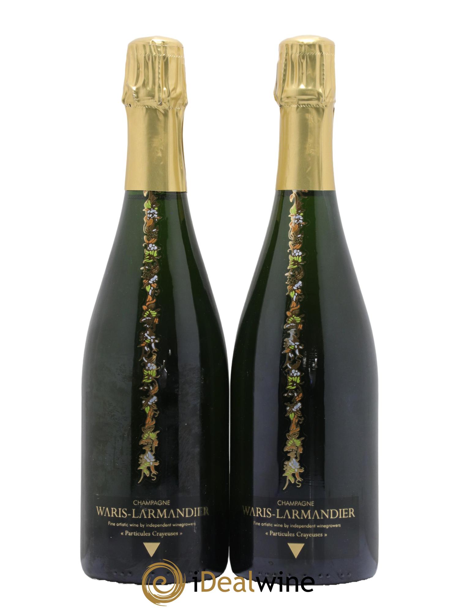 Champagne Blanc de Blancs Grand Cru Extra Brut Particules Crayeuses Waris-Larmandier - Lot of 2 bottles - 0