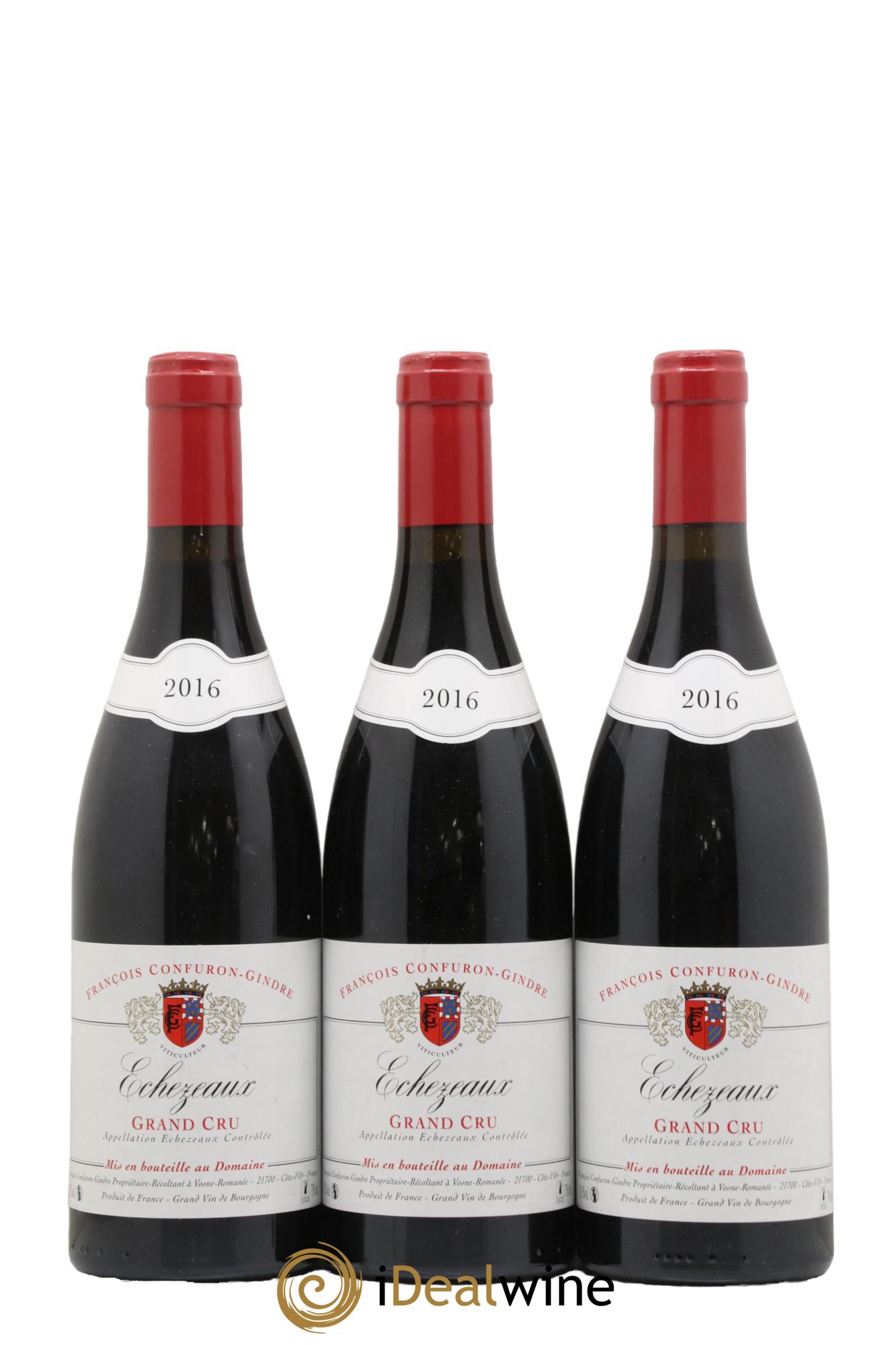 Echezeaux Grand Cru François Confuron-Gindre 2016 - Lot de 3 bouteilles - 0