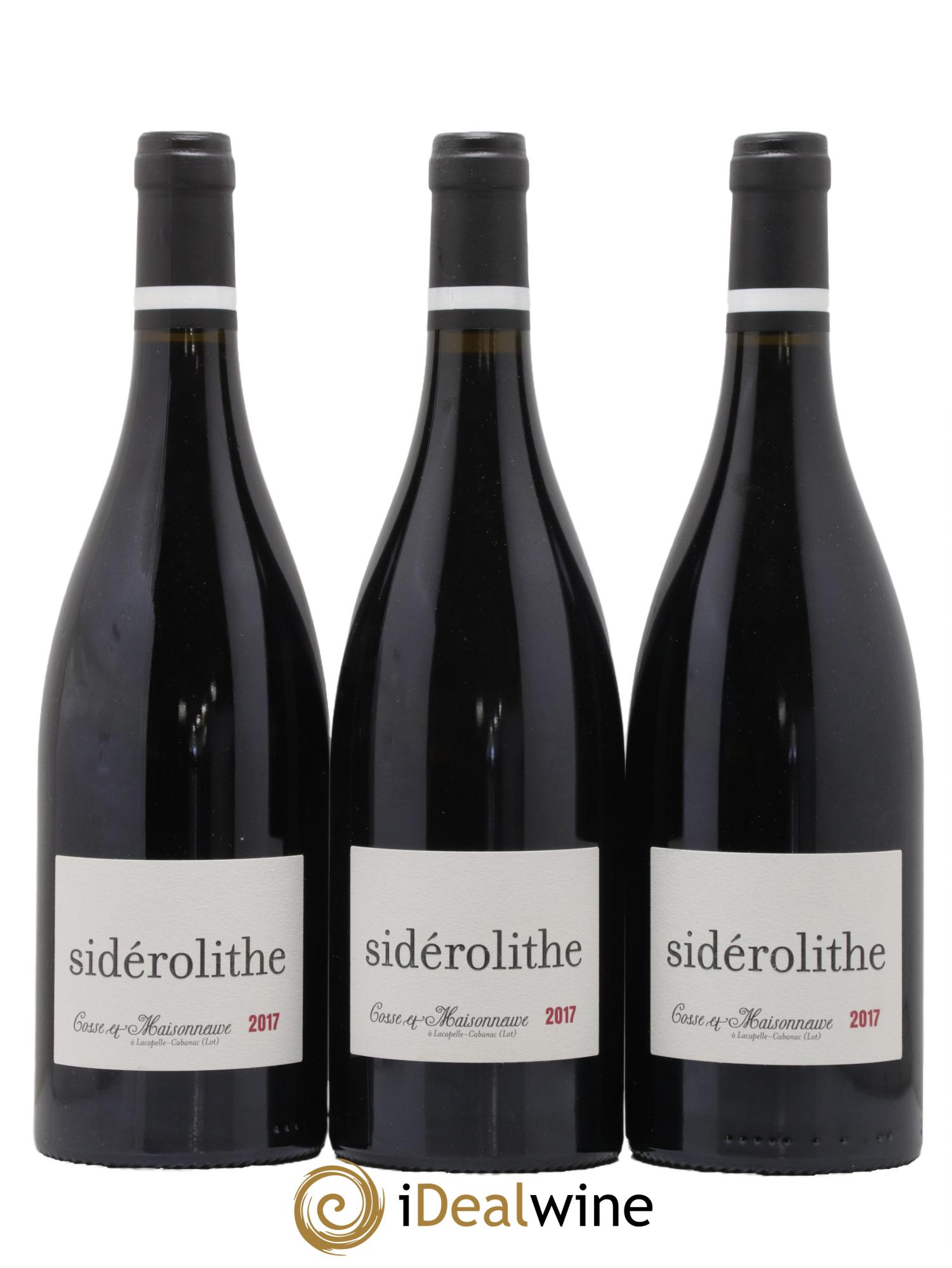 Vin de France Siderolithe Cosse-Maisonneuve (Domaine) 2017 - Lotto di 3 bottiglie - 0
