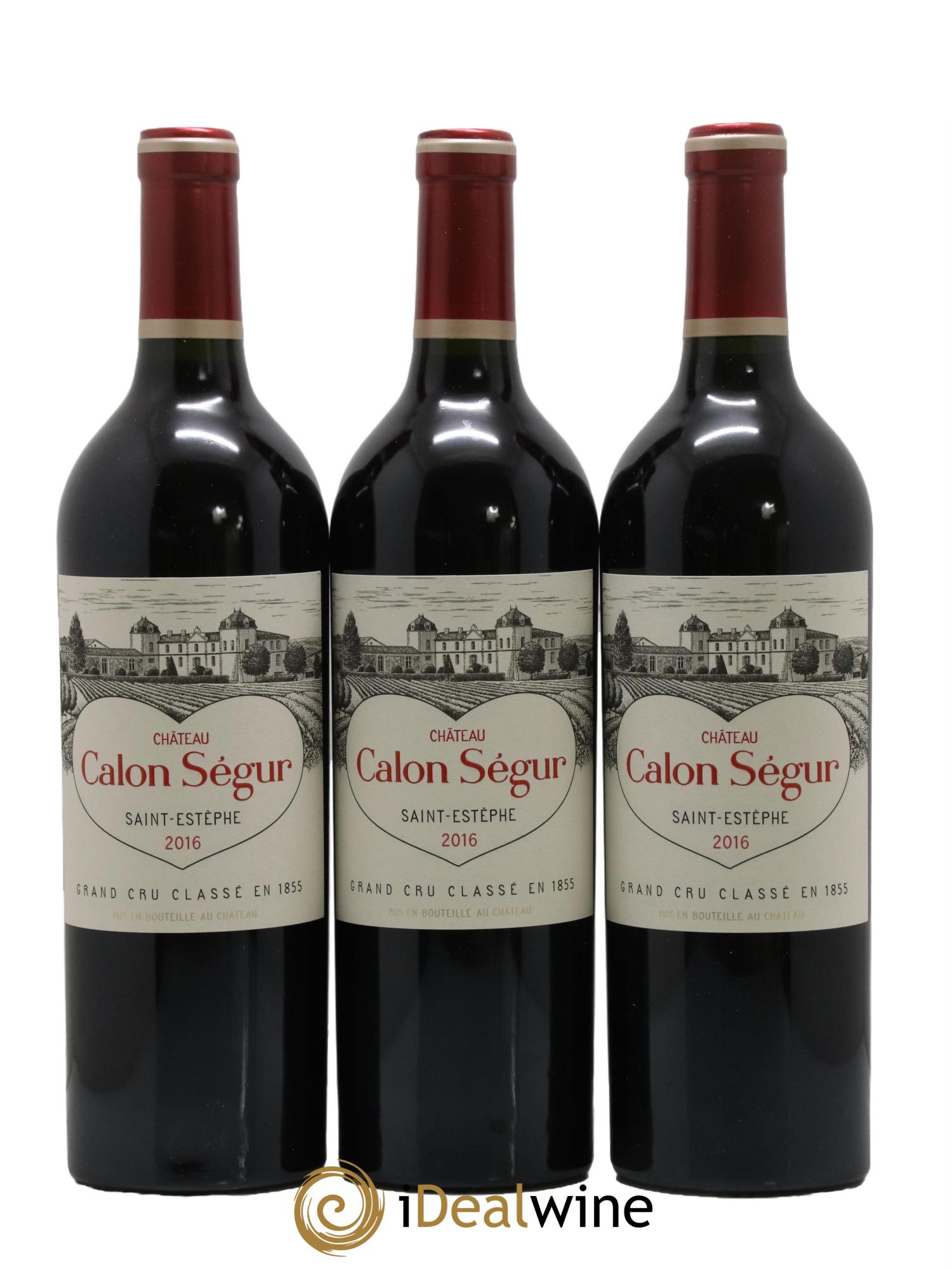 Château Calon Ségur 3ème Grand Cru Classé 2016 - Lot de 6 bouteilles - 1