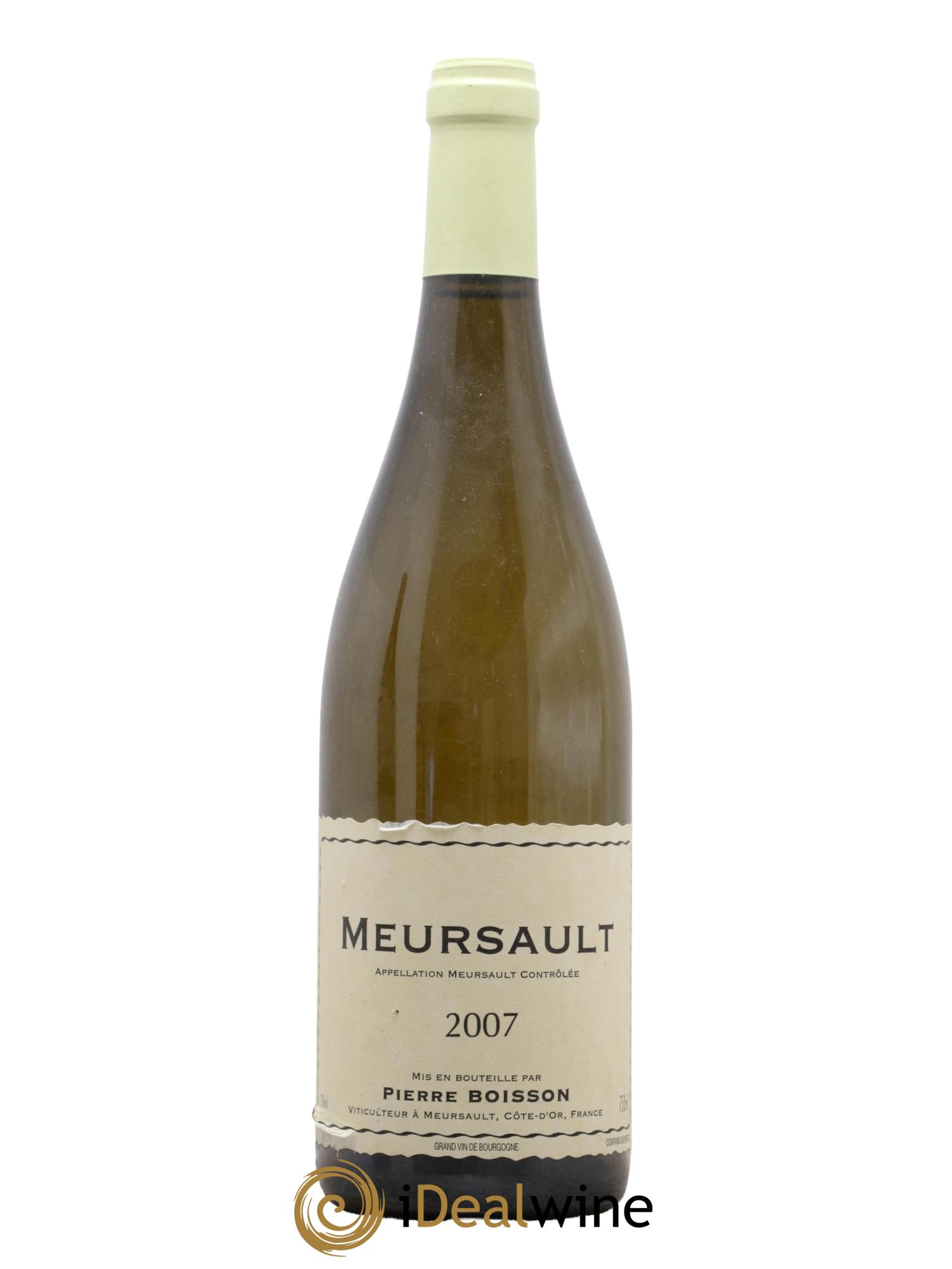 Meursault Pierre Boisson (Domaine) 2007 - Posten von 1 Flasche - 0