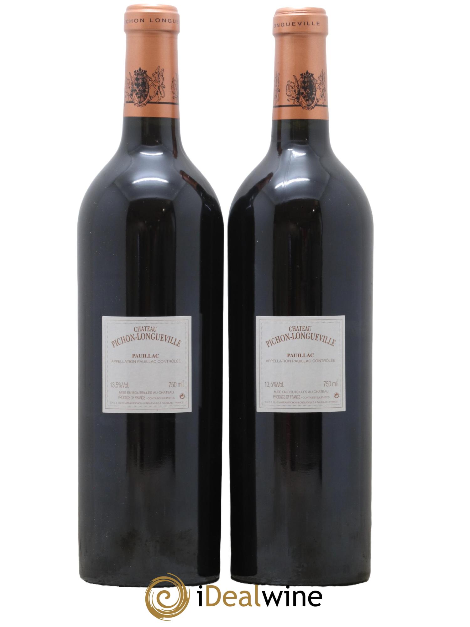 Pichon Longueville Baron 2ème Grand Cru Classé 2005 - Lot de 2 bouteilles - 1