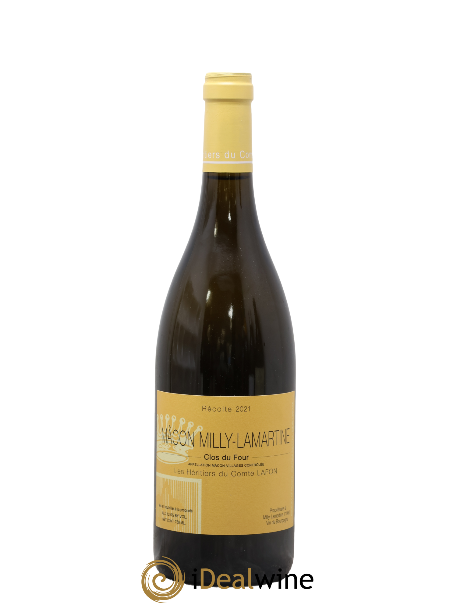 Mâcon Milly-Lamartine Clos du Four Héritiers du Comte Lafon (Domaine des) 2021 - Lot de 1 bouteille - 0