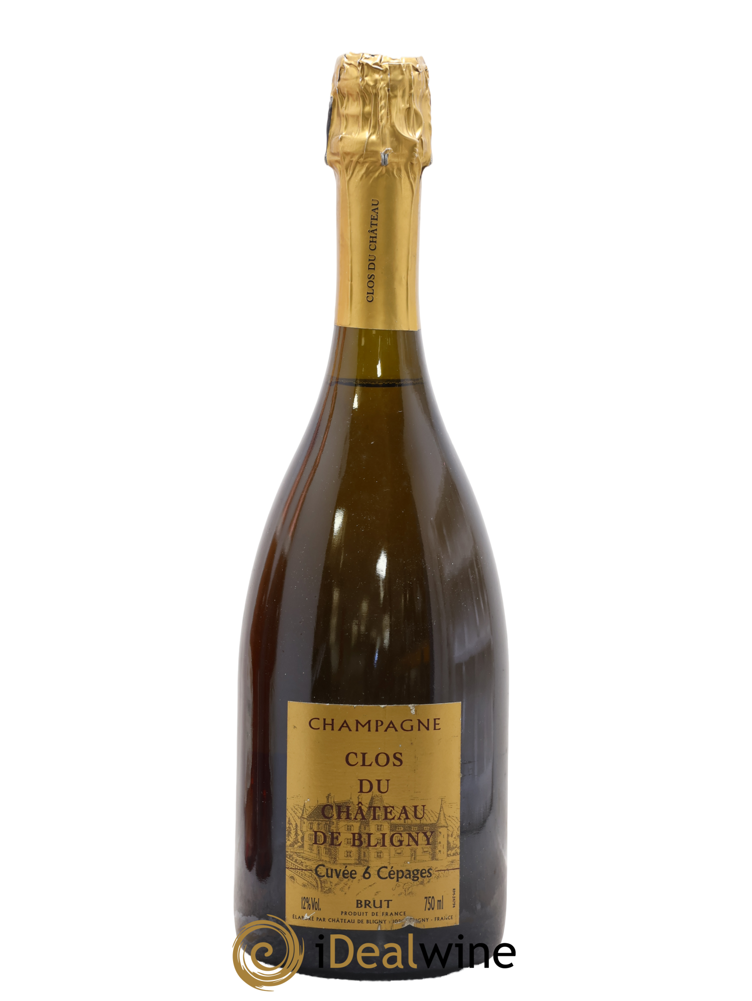 Champagne Cuvee des 6 cepages Clos du Château de Bligny - Posten von 1 Flasche - 0