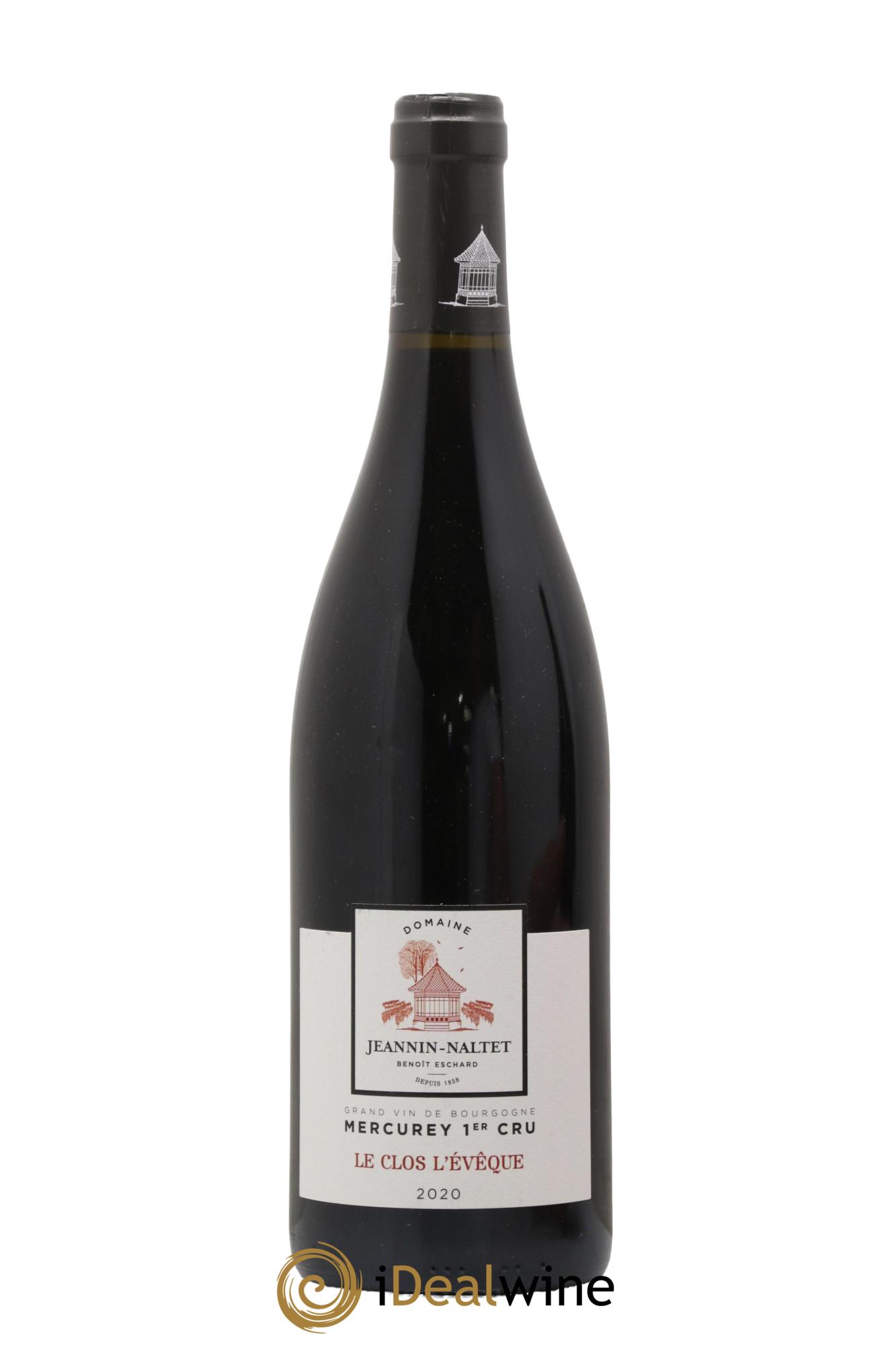 Mercurey 1er Cru Le Clos l'Eveque Jeannin Naltet 2020 - Lot de 1 bouteille - 0
