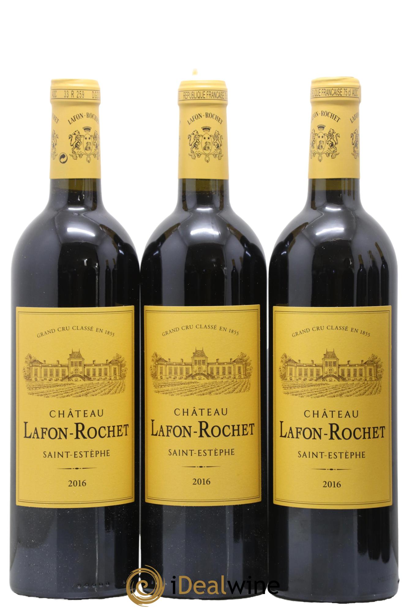 Château Lafon Rochet 4ème Grand Cru Classé 2016 - Lotto di 6 bottiglie - 1