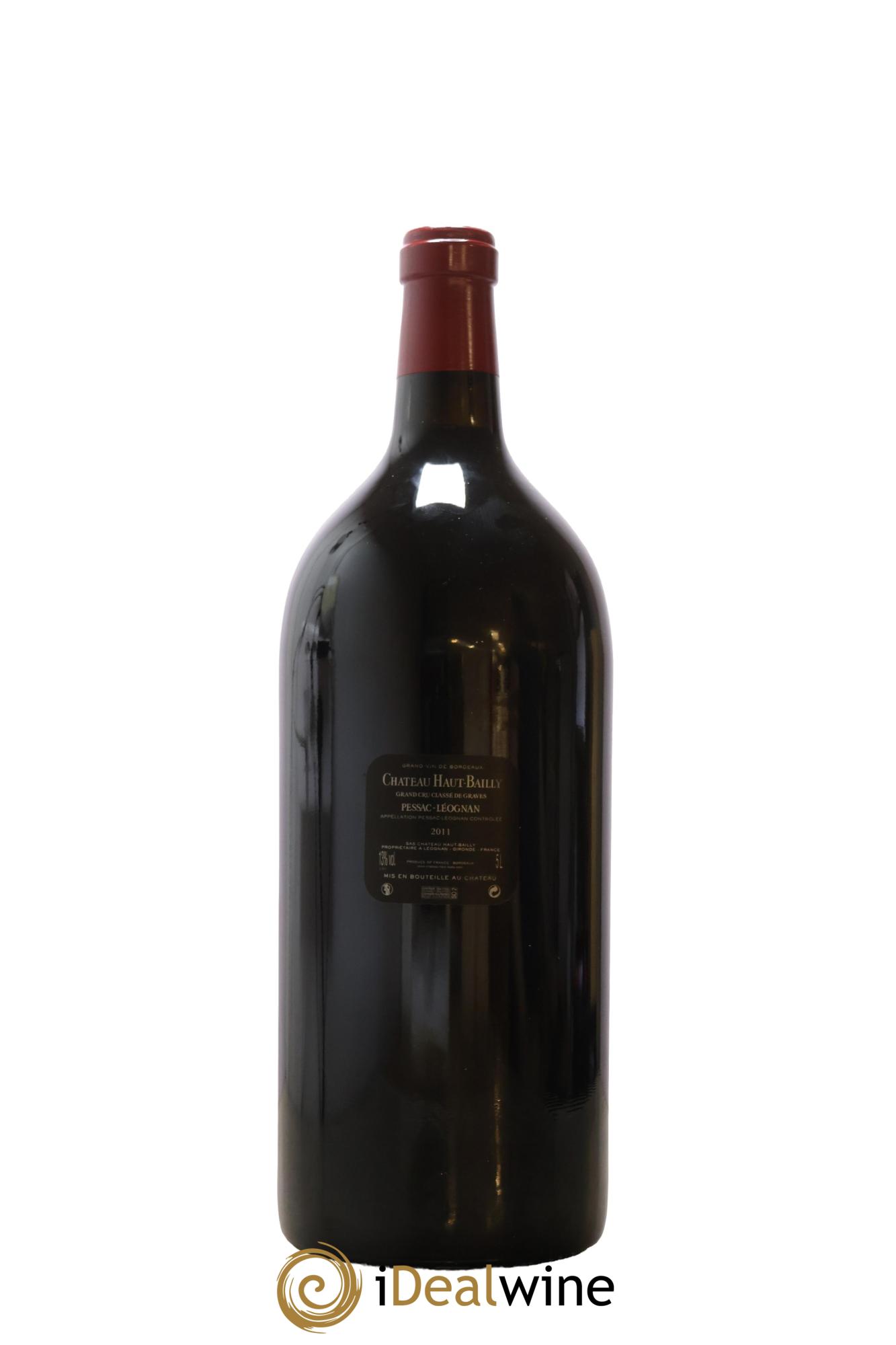 Château Haut-Bailly Cru Classé de Graves  2011 - Lot of 1 Jeroboam - 2