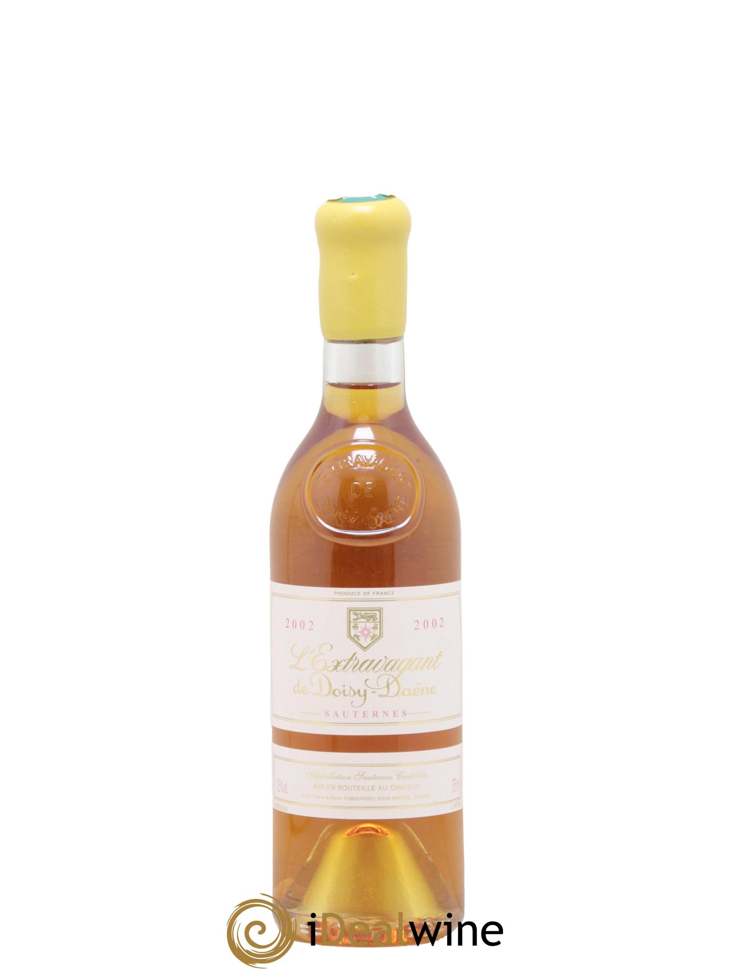 L'Extravagant de Doisy Daëne 2002 - Posten von 1 Demi-Flasche - 0