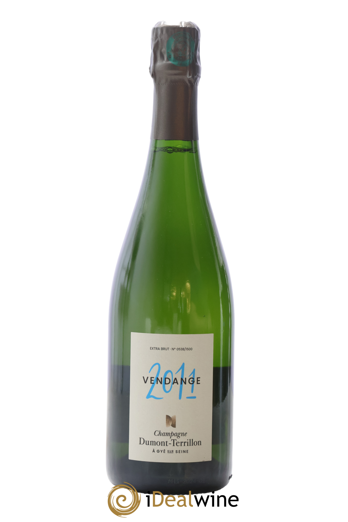 Champagne Extra-Brut Dumont-Terrillon 2011 - Lote de 1 botella - 0