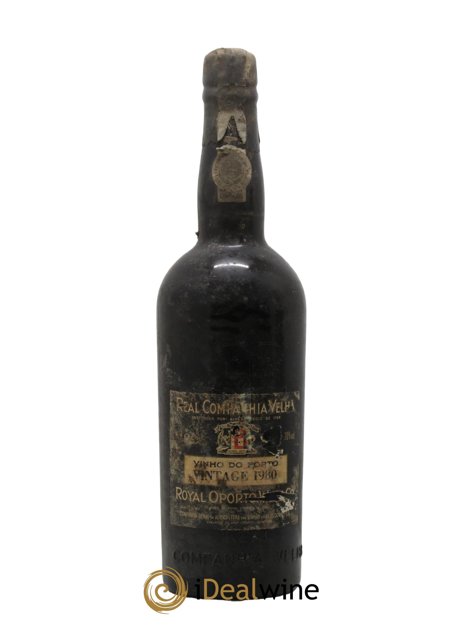 Porto Real Companhia Velha 1980 - Lot de 1 bouteille - 1